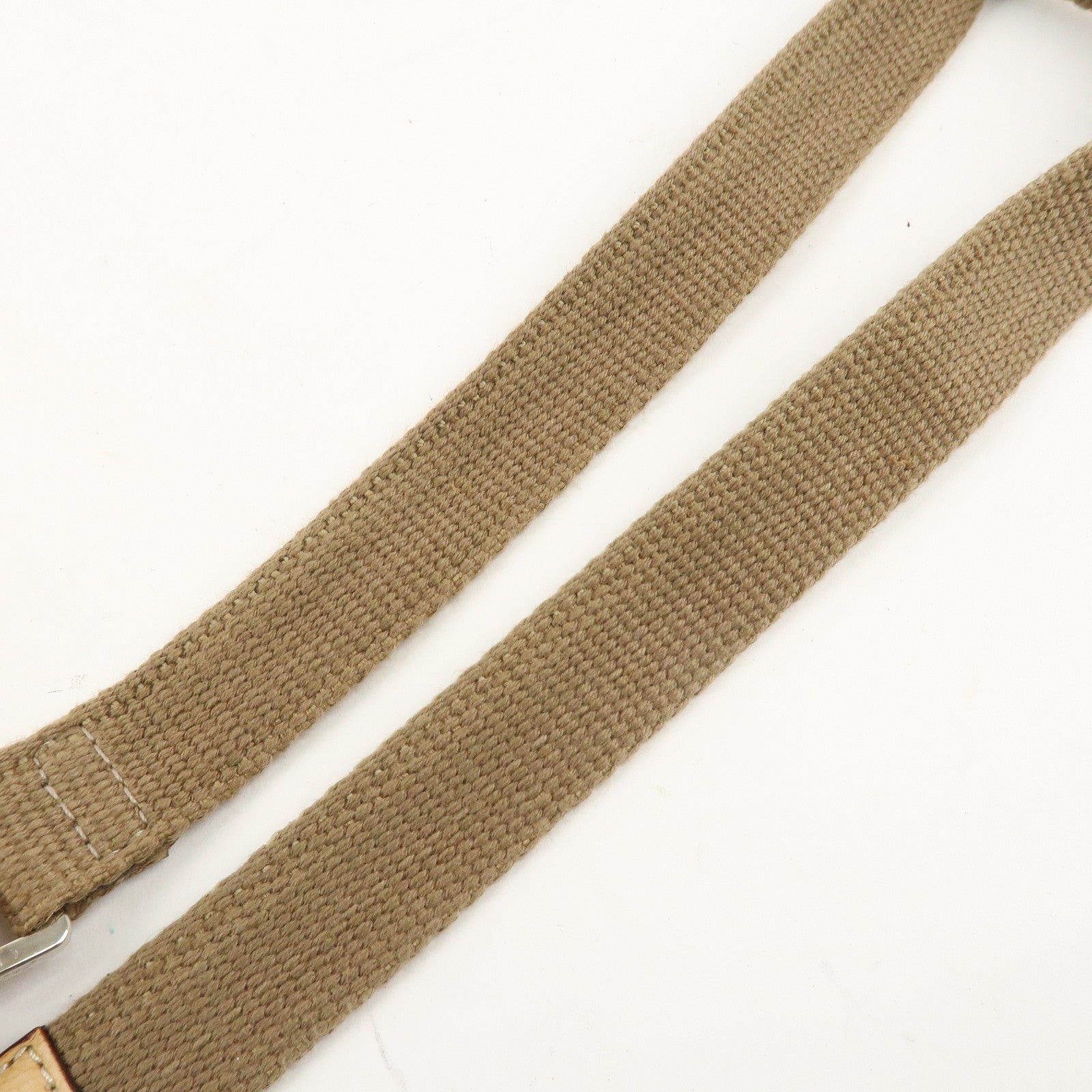 Christian Dior Street Chic Trotter Canvas Leather Shoulder Bag Used