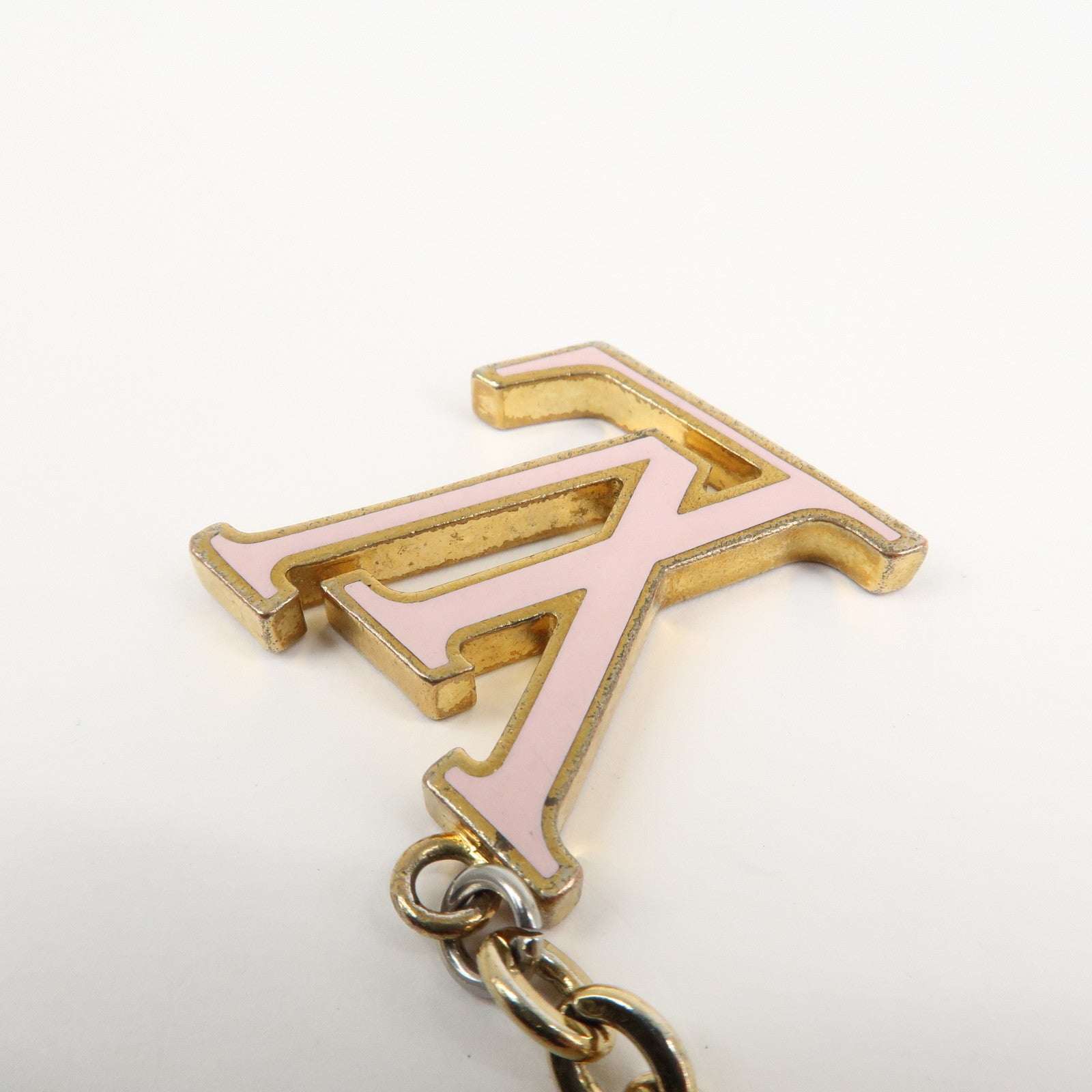 Louis Vuitton Porte Cles Spring Street Bag Charm Gold M69008 Used