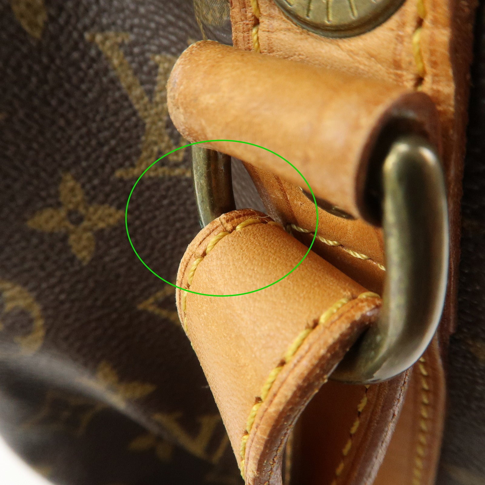 Louis Vuitton Monogram Noe Shoulder Bag Hand Bag Brown M42224 Used