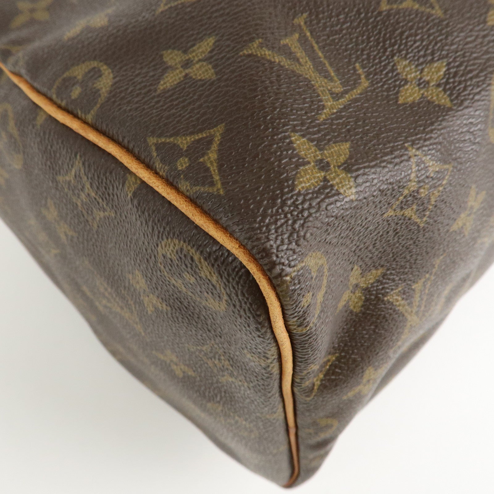 Louis Vuitton Monogram Speedy 40 Hand Bag Boston Bag M41522 Used