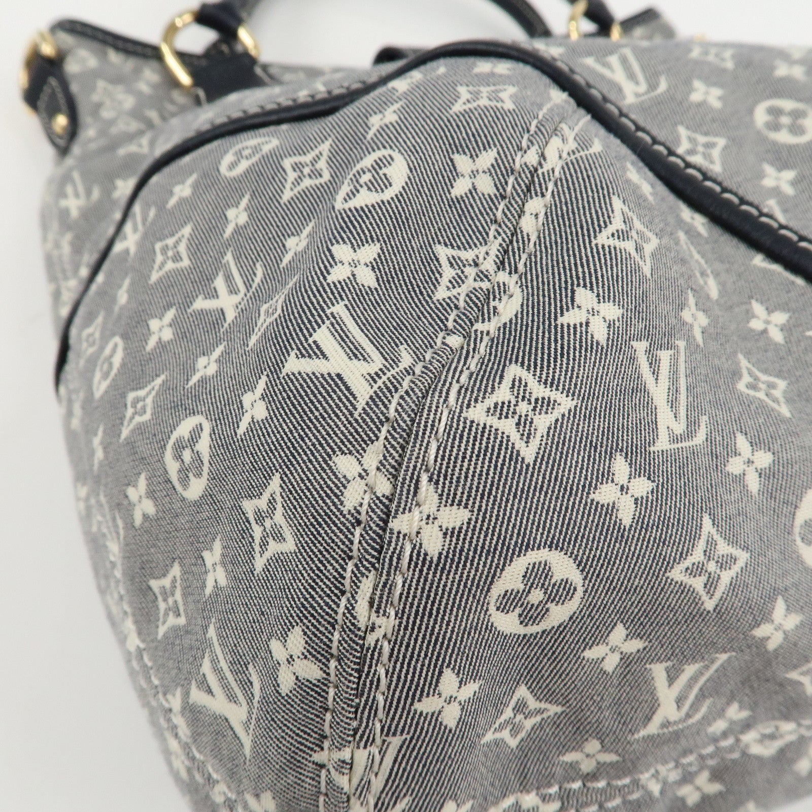 Louis Vuitton Monogram Idylle Elegie Tote Bag Encre Blue M56697 Used