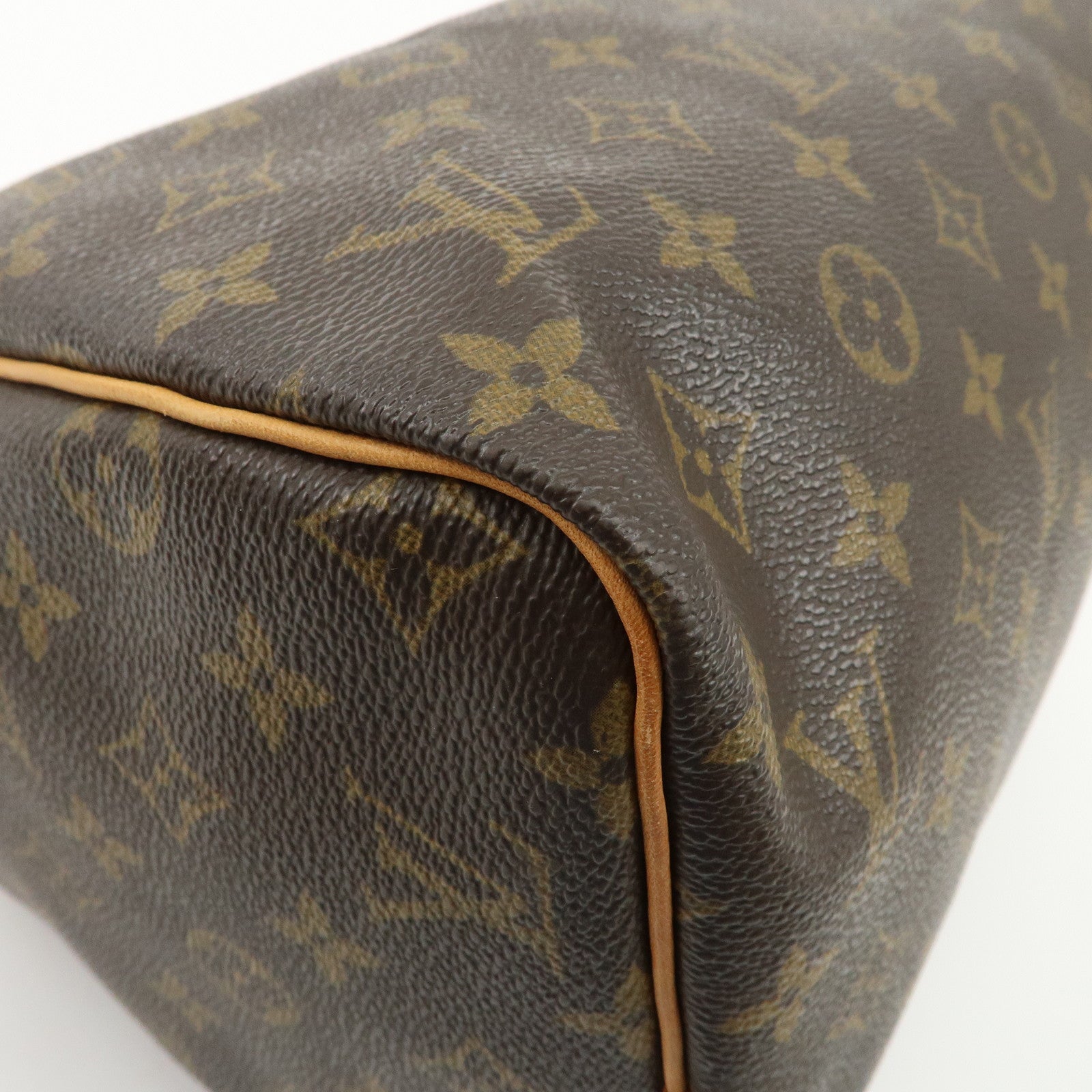 Louis Vuitton Monogram Speedy 30 Hand Bag Boston Bag M41108 Used