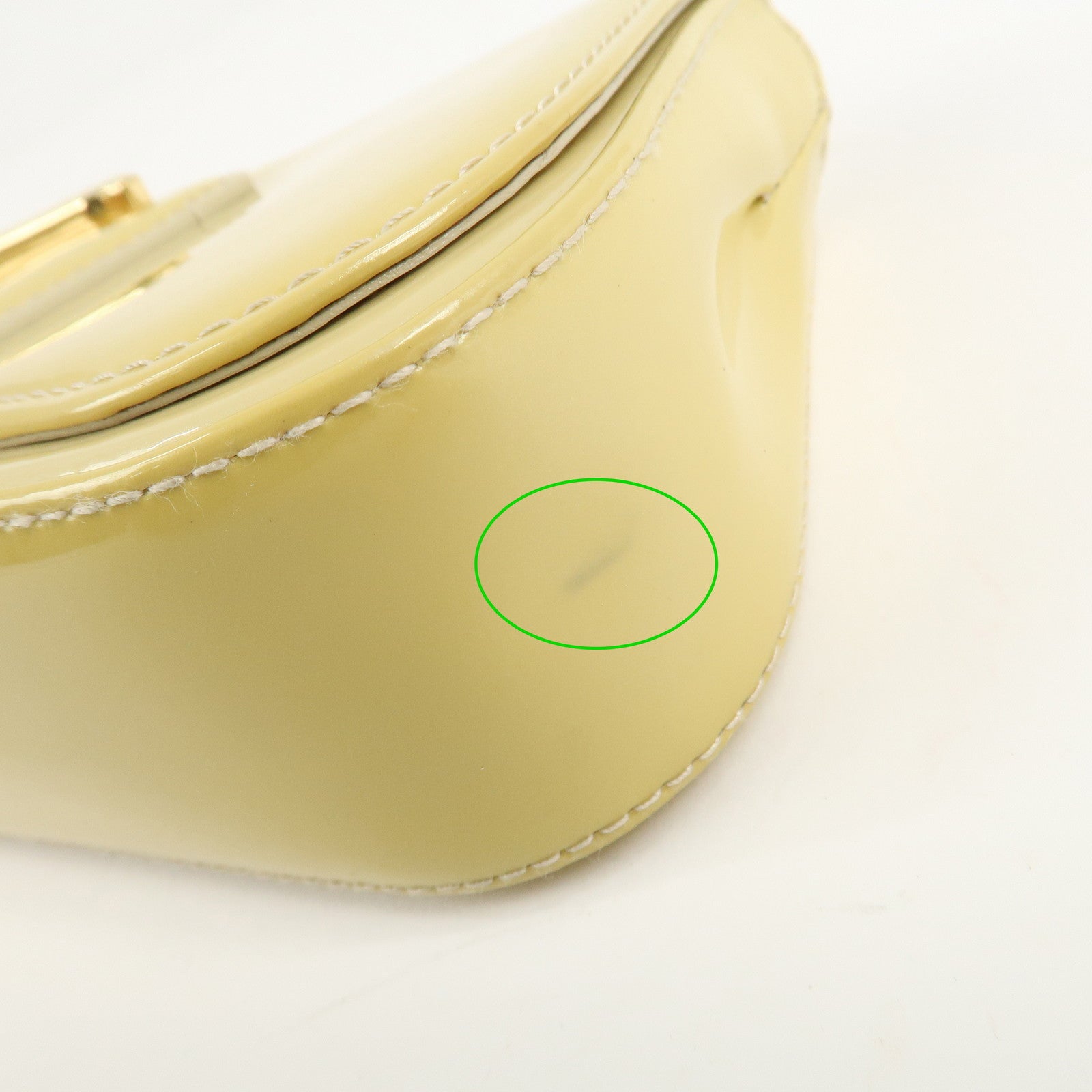 Louis Vuitton Pochette Sobie Clutch Bag Blanccorail M93489 Used