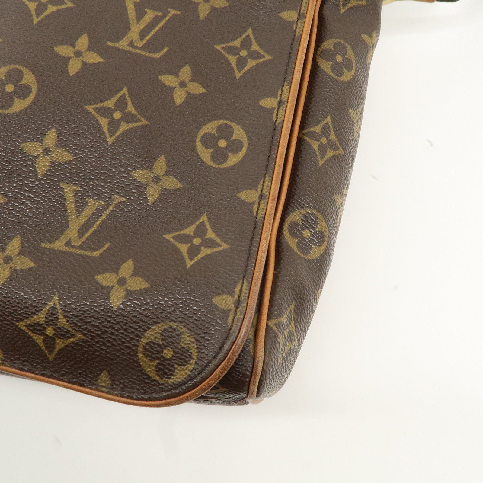 Louis Vuitton Monogram Abbesses Messenger Bag Hand Bag M45257 Used