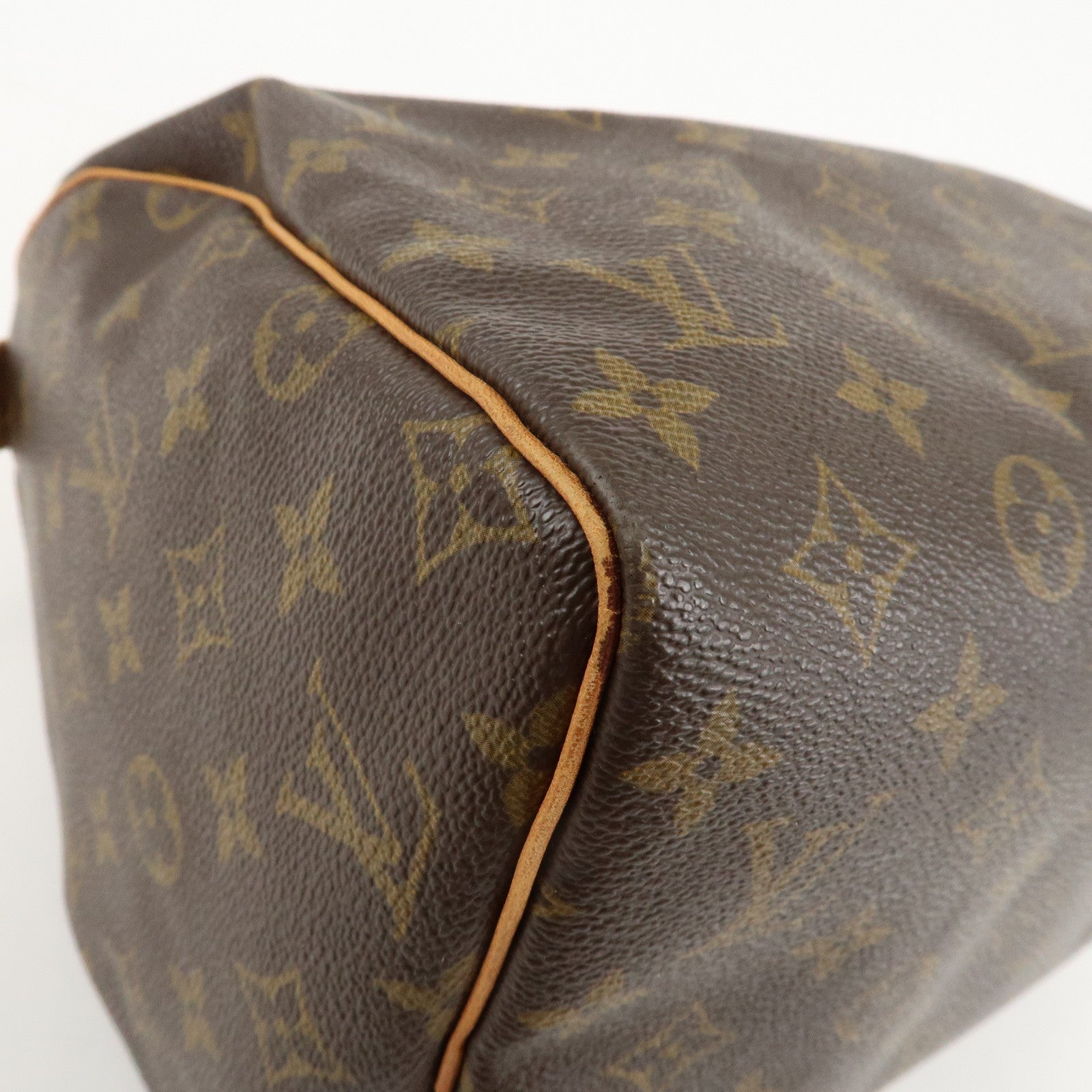 Louis Vuitton Monogram Speedy 30 Hand Bag Boston Bag M41526 Used