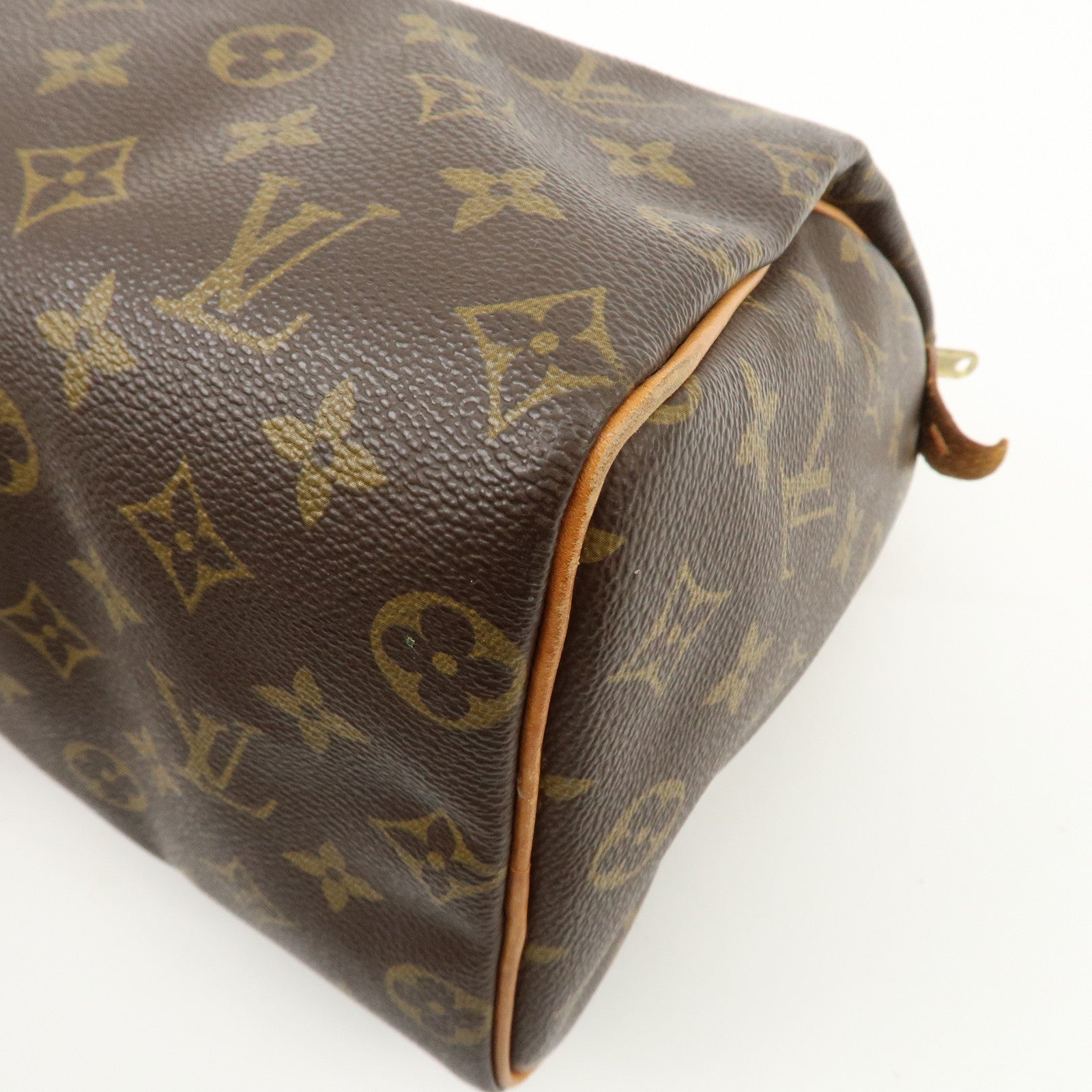 Louis Vuitton Monogram Speedy 25 Hand Bag Boston Bag M41528 Used