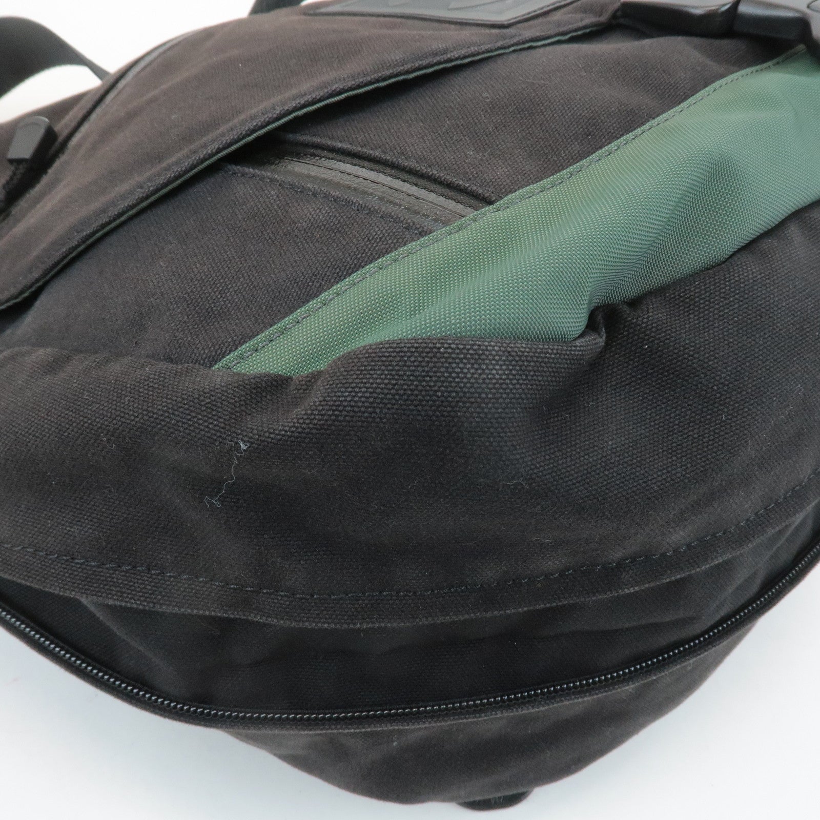 CHANEL COCO Mark Sportline Canvas Shoulder Bag A23289 Used