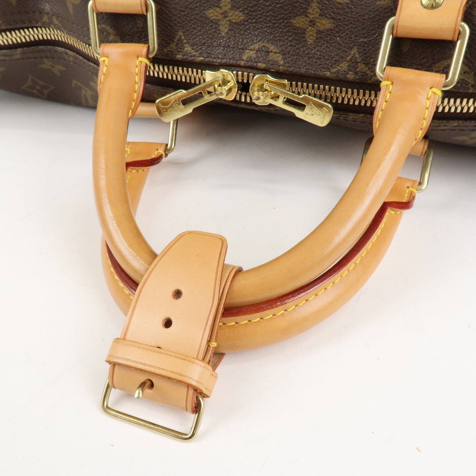 Louis Vuitton Monogram Keep All Bandouliere 50 Boston Bag M41416 Used
