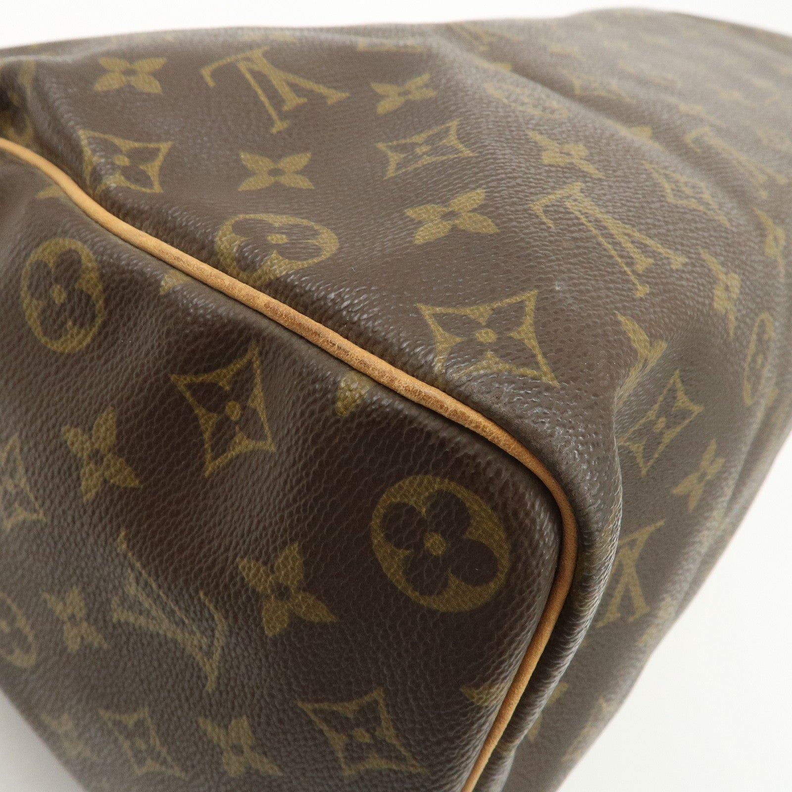 Louis Vuitton Monogram Speedy 40 Hand Bag Boston Bag M41522 Used