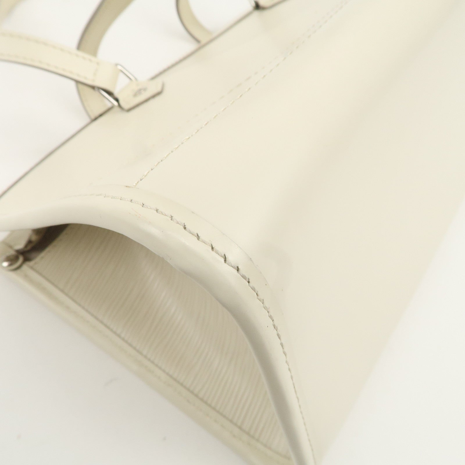 Louis Vuitton Epi Madeleine PM Hand Bag Ivoire White M5933J Used