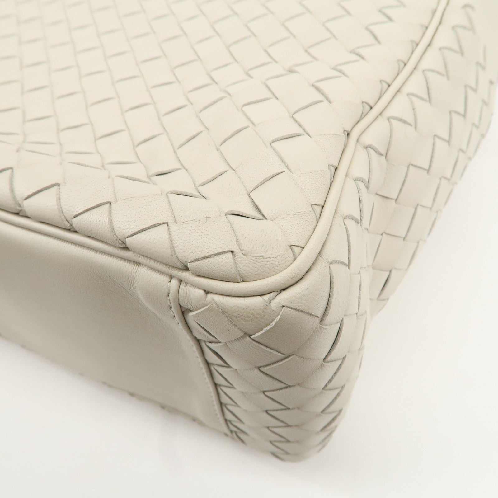 BOTTEGA VENETA Intrecciato Leather 2WAY Bag Tote Bag 481796 Used