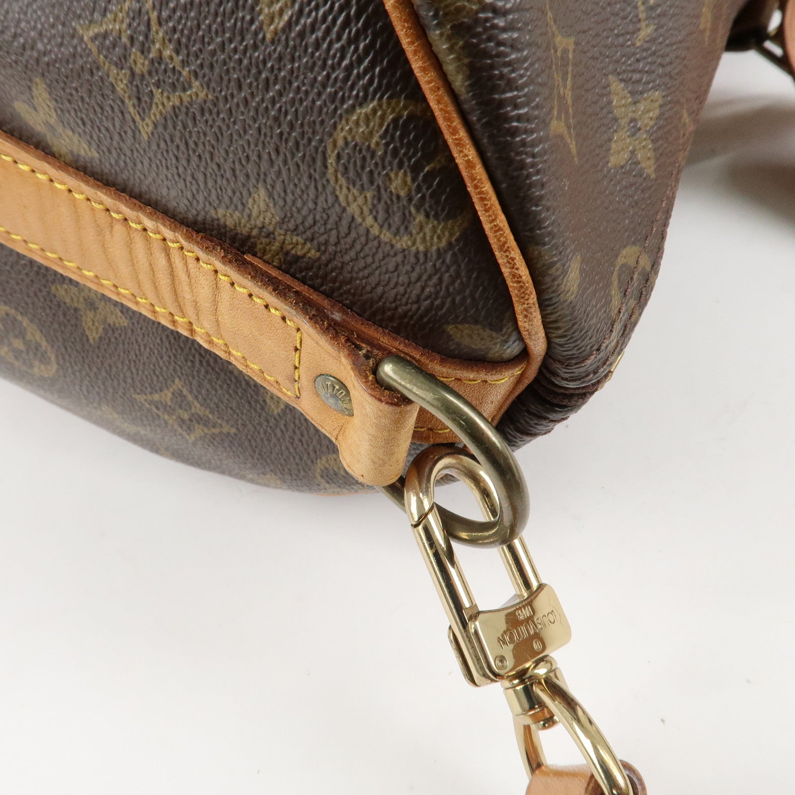 Louis Vuitton Monogram Keep All Bandouliere 50 Boston Bag M41416 Used