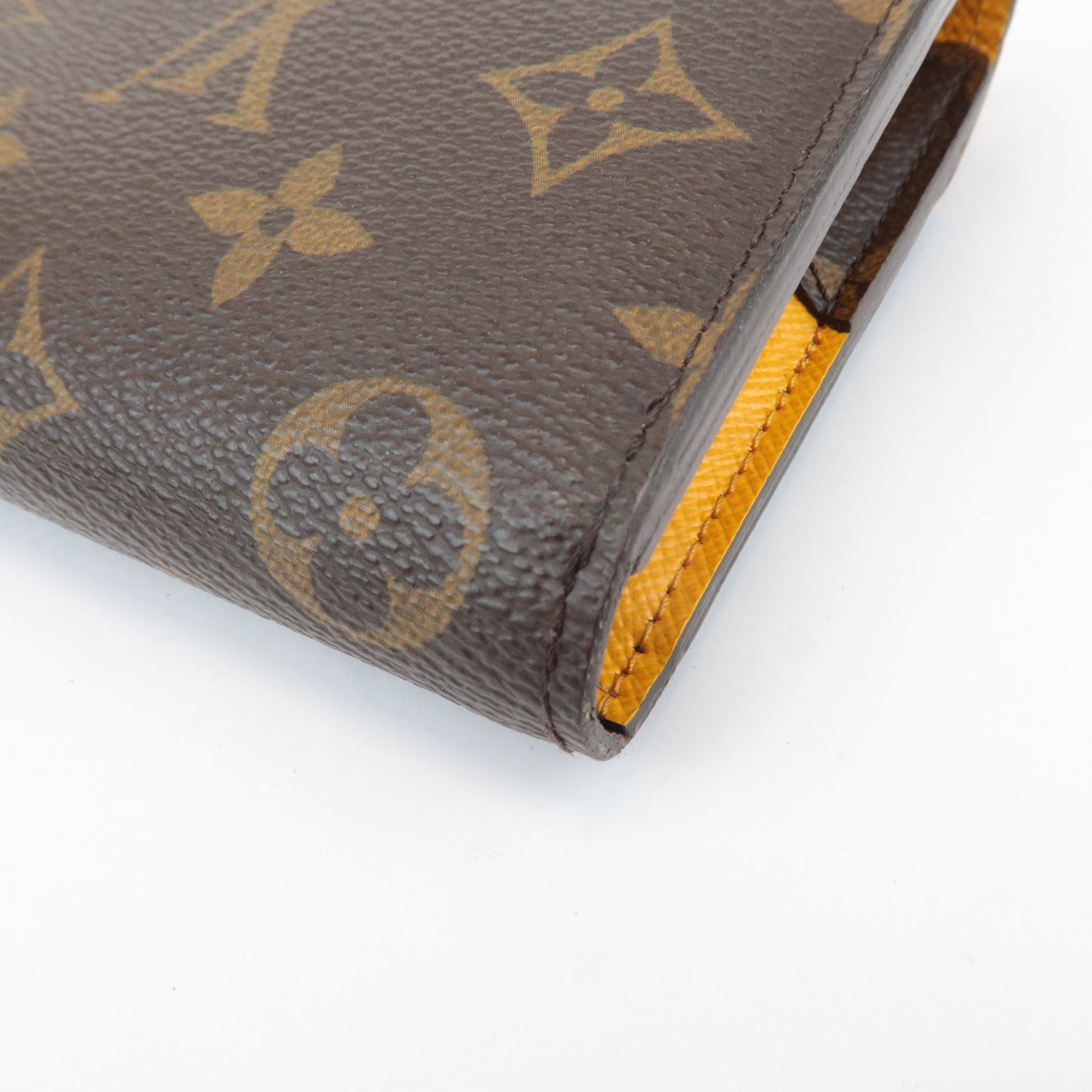 Louis Vuitton Monogram Epi Portefeuille Marie Louron Yellow M60506 Used