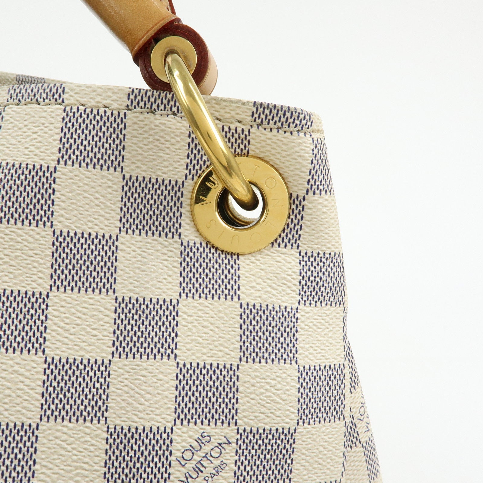 Louis Vuitton Damier Azur Canvas Artsy MM Shoulder Bag N41174