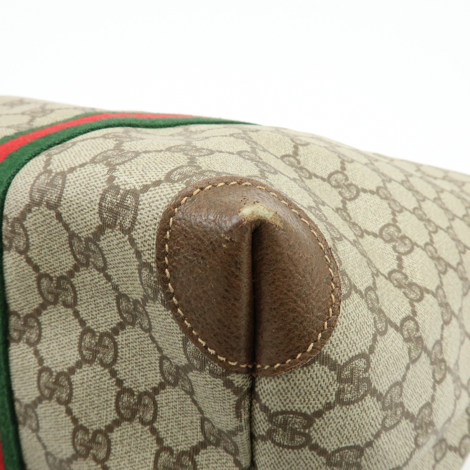 GUCCI Sherry Interlocking G GG Supreme Tote Bag Beige 012・39・6211