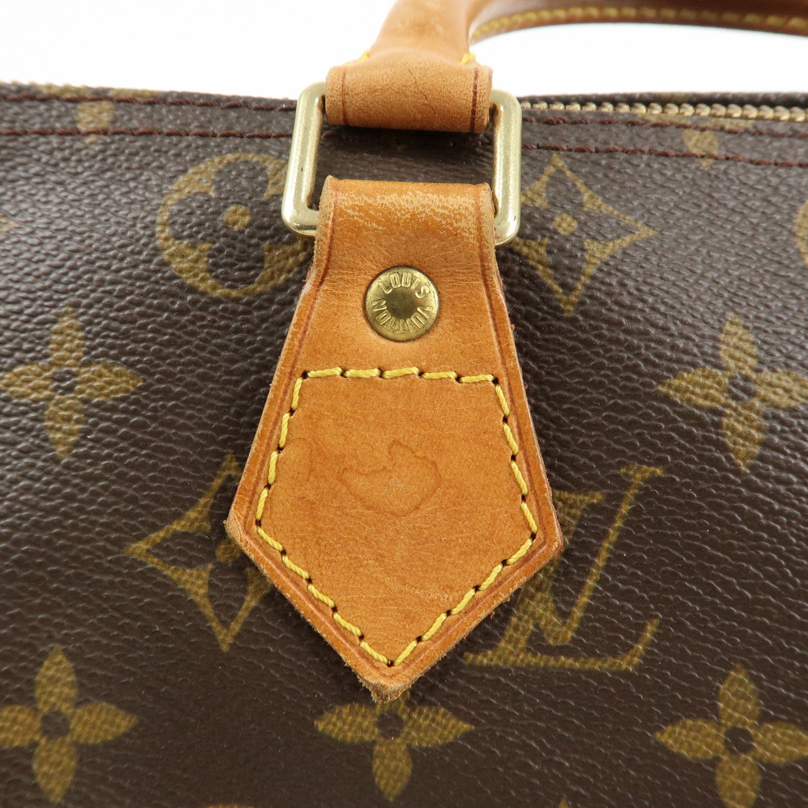 Louis Vuitton Monogram Speedy 30 Hand Bag Boston Bag M41526 Used
