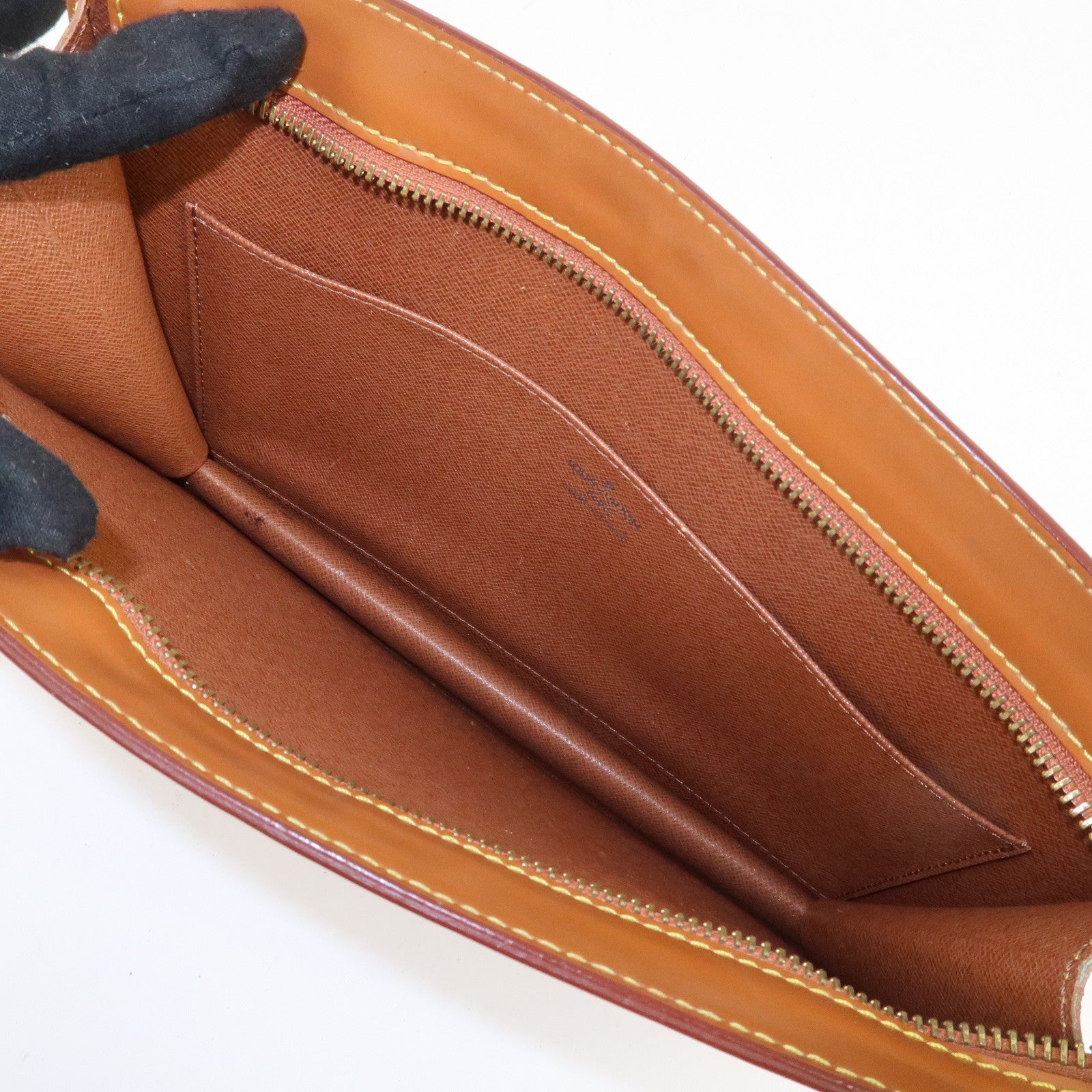 Louis Vuitton Epi Set of 2 Pochette Homme Art Deco M52528 M52635 Used