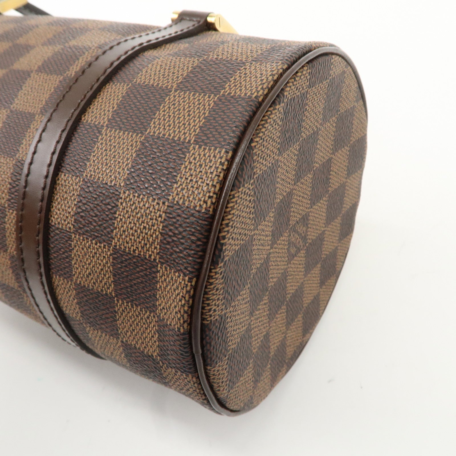Louis Vuitton Damier Ebene Papillon 26 Hand Bag Brown N51304 Used
