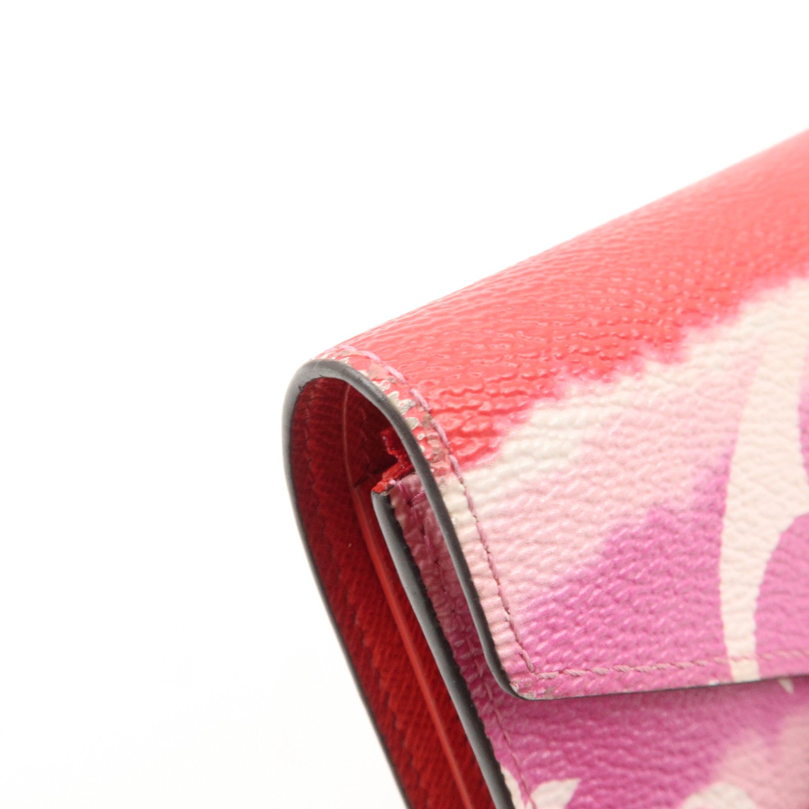 Louis Vuitton Escal Portefeuille Victorine Wallet Rouge M68842 Used