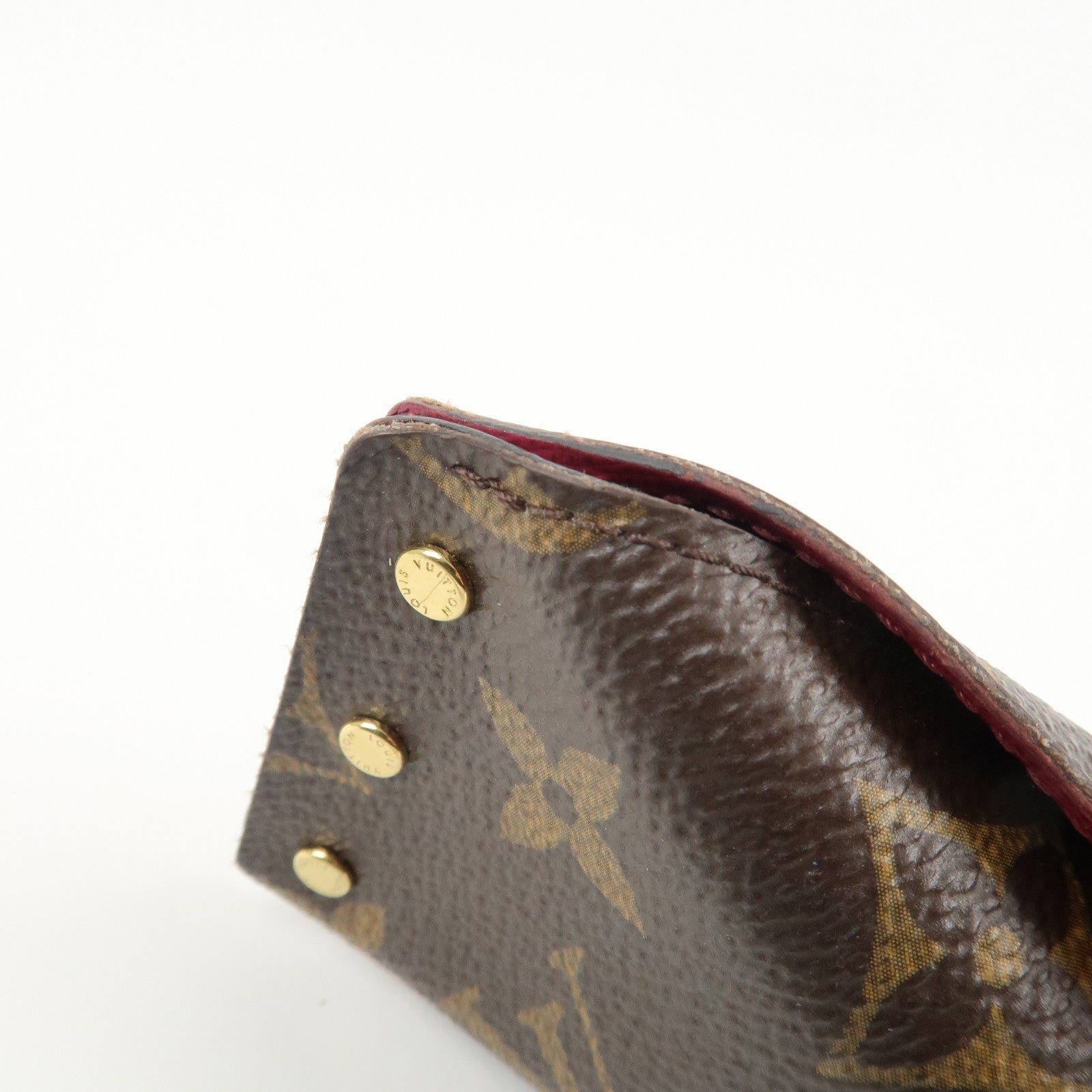 Louis Vuitton Monogram Multicles Berlingo Key Case Fuchsia M61475 Used