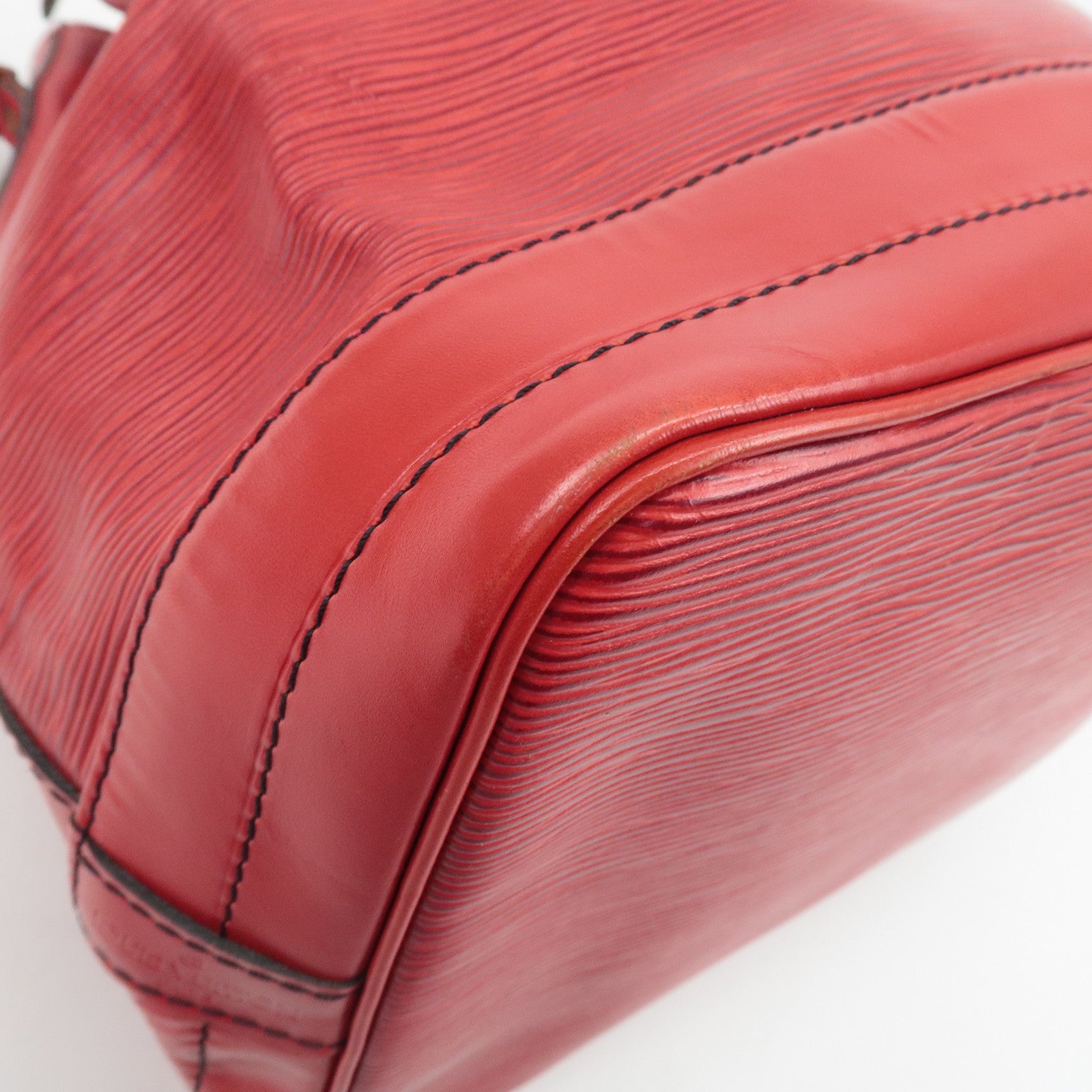 Louis Vuitton Epi Noe Shoulder Bag Castilian Red M44007 Used