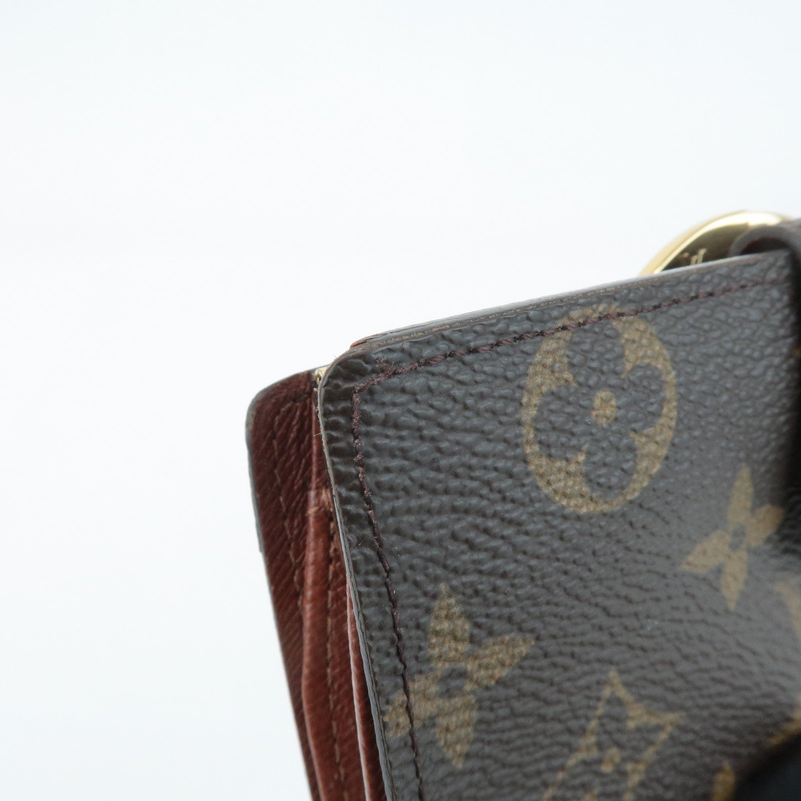 Louis Vuitton Monogram Porte Monnaie Billets Viennois M61663 Used