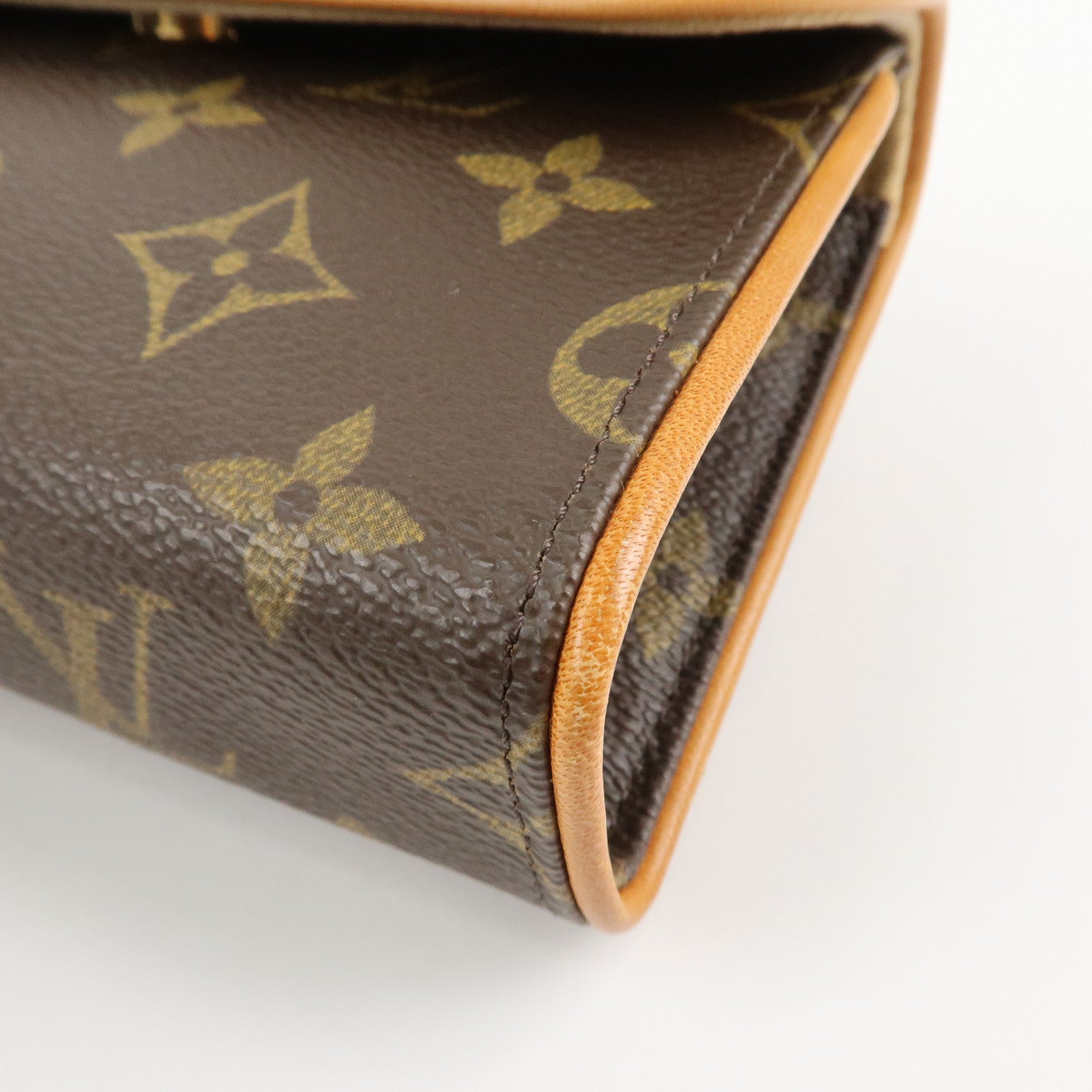 Louis Vuitton Monogram Pochette Florentine Waist Bag Belt M M51855 Used