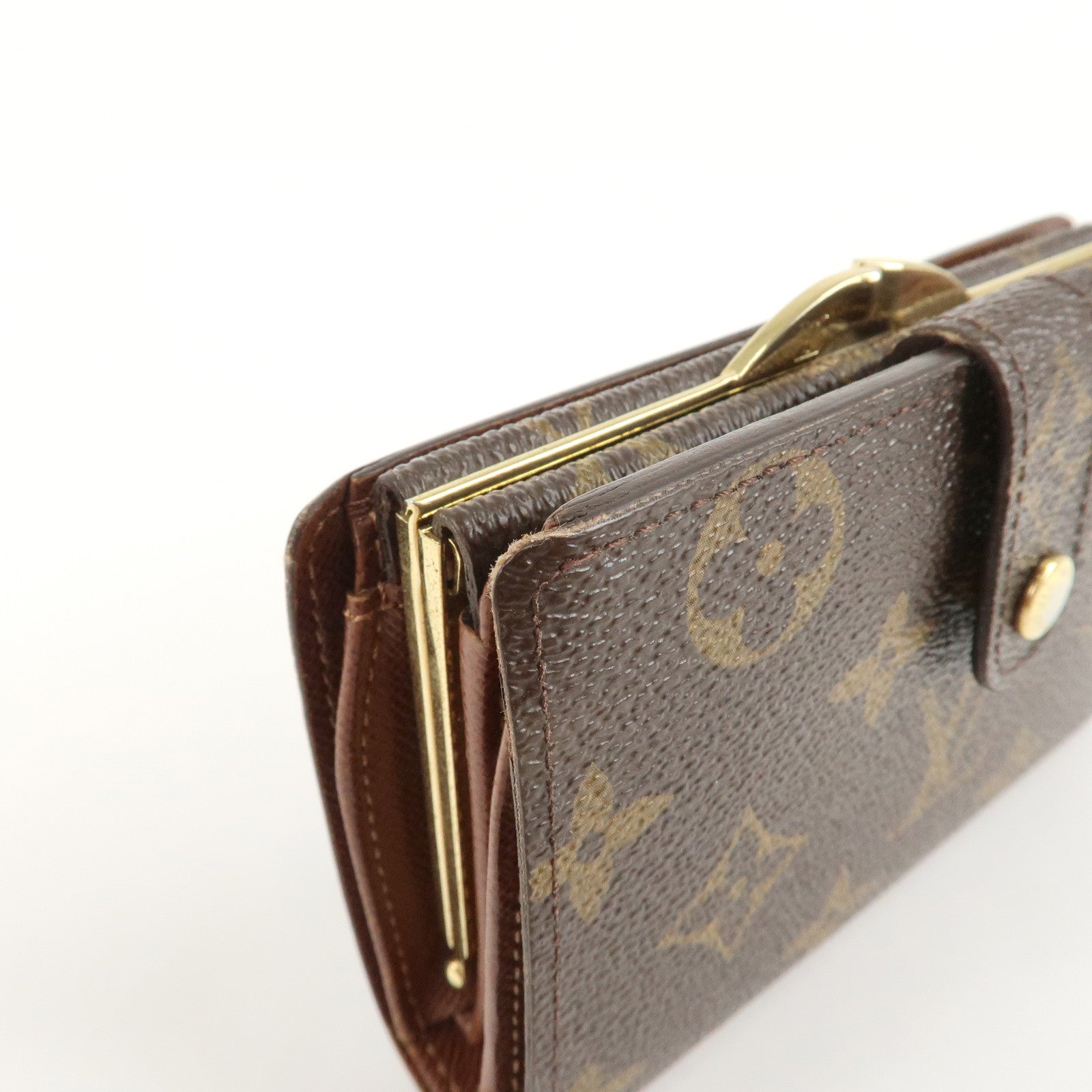 Louis Vuitton Monogram Portefeuille Viennois Wallet M61674 Used