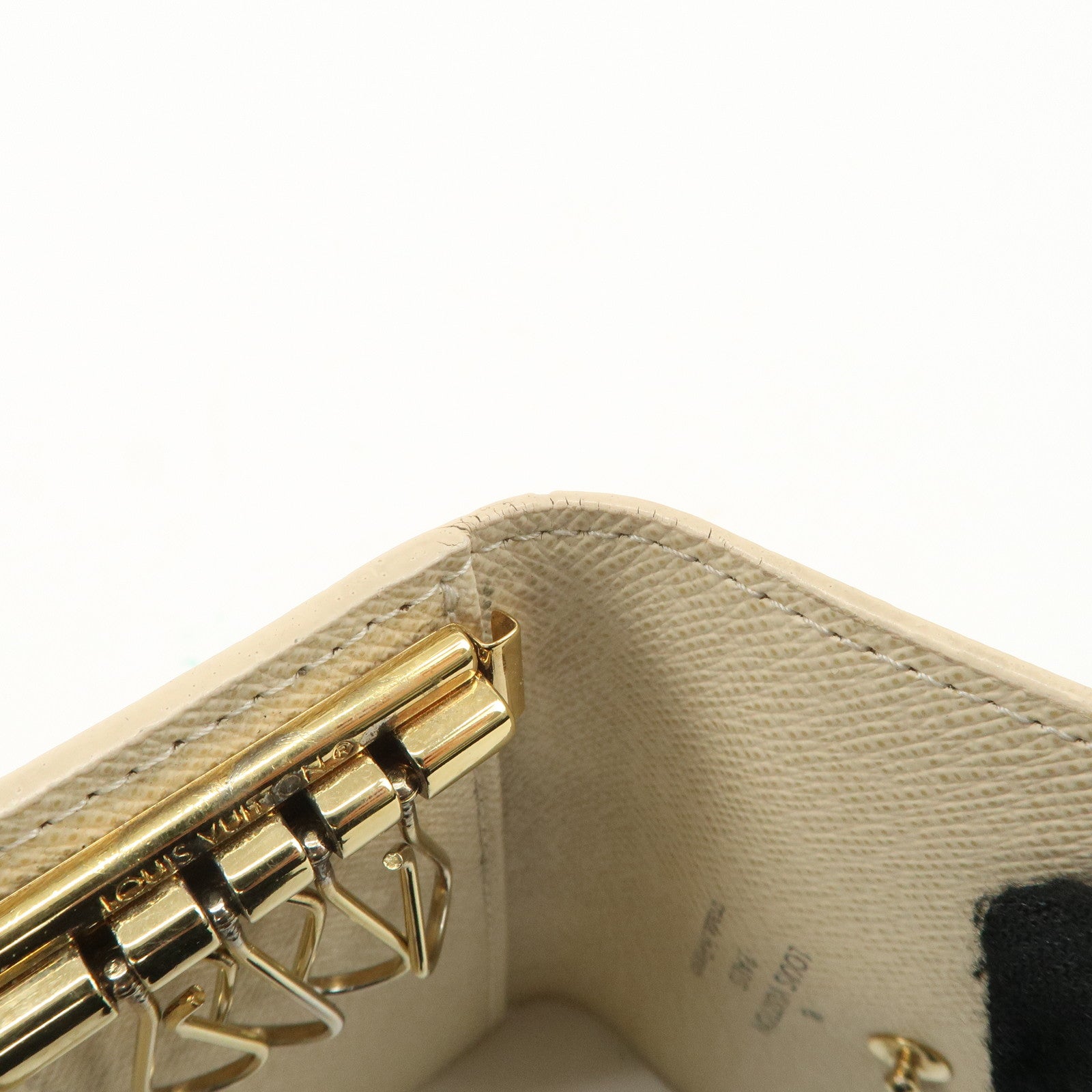 Louis Vuitton Damier Azur Multicle 4 Key Case N60386 Used