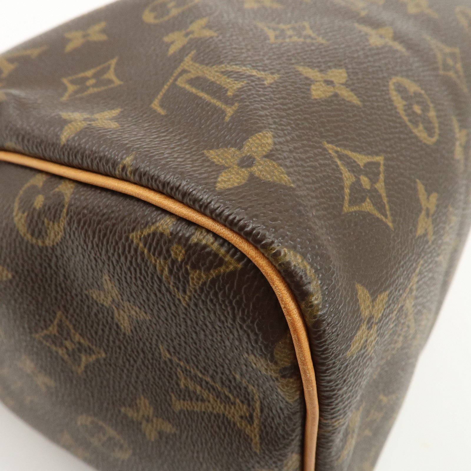 Louis Vuitton Monogram Speedy 30 Hand Bag Boston Bag M41108 Used