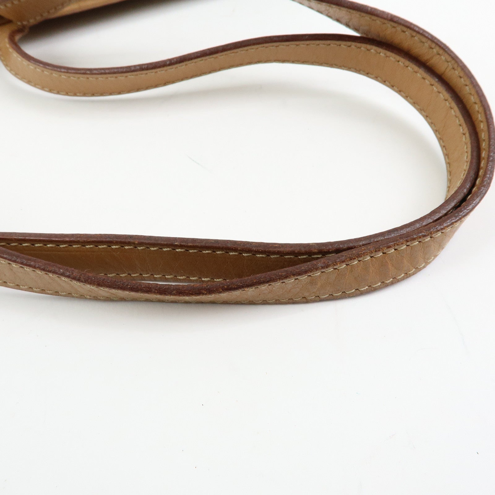 CELINE Macadam PVC Leather Tote Bag Shoulder Bag Brown