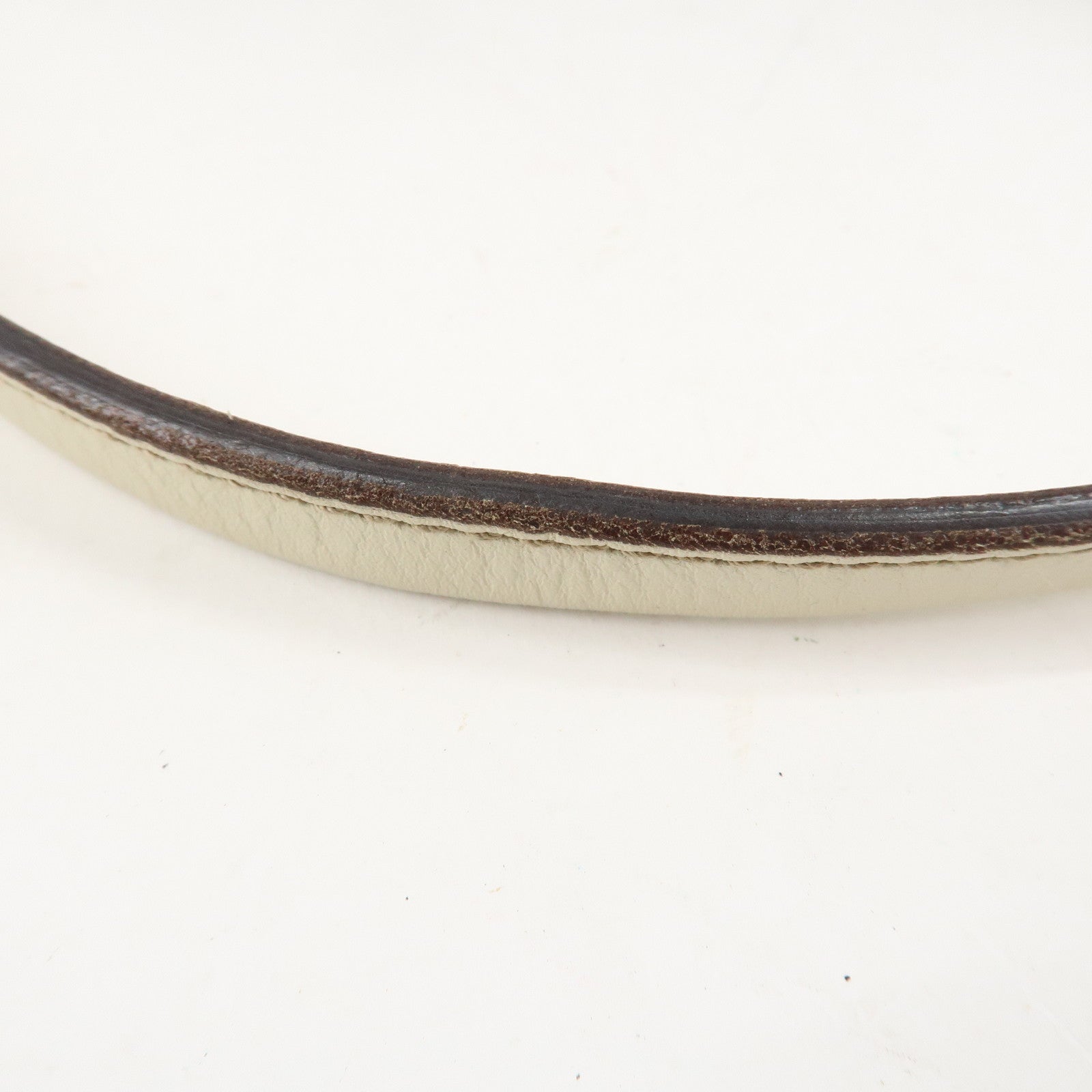 GUCCI New Britt GG Canvas Leather Shoulder Bag Beige Ivory 169947 Used