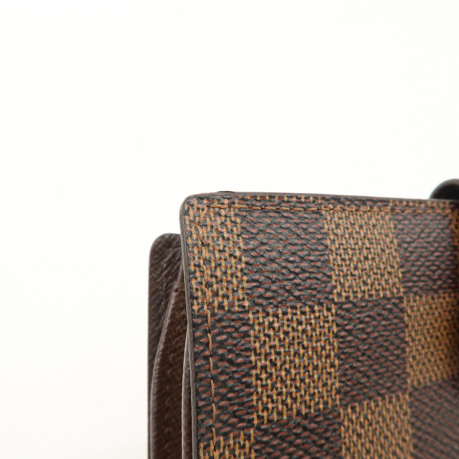 Louis Vuitton Damier Portefeuille Viennois Wallet N61674 Used