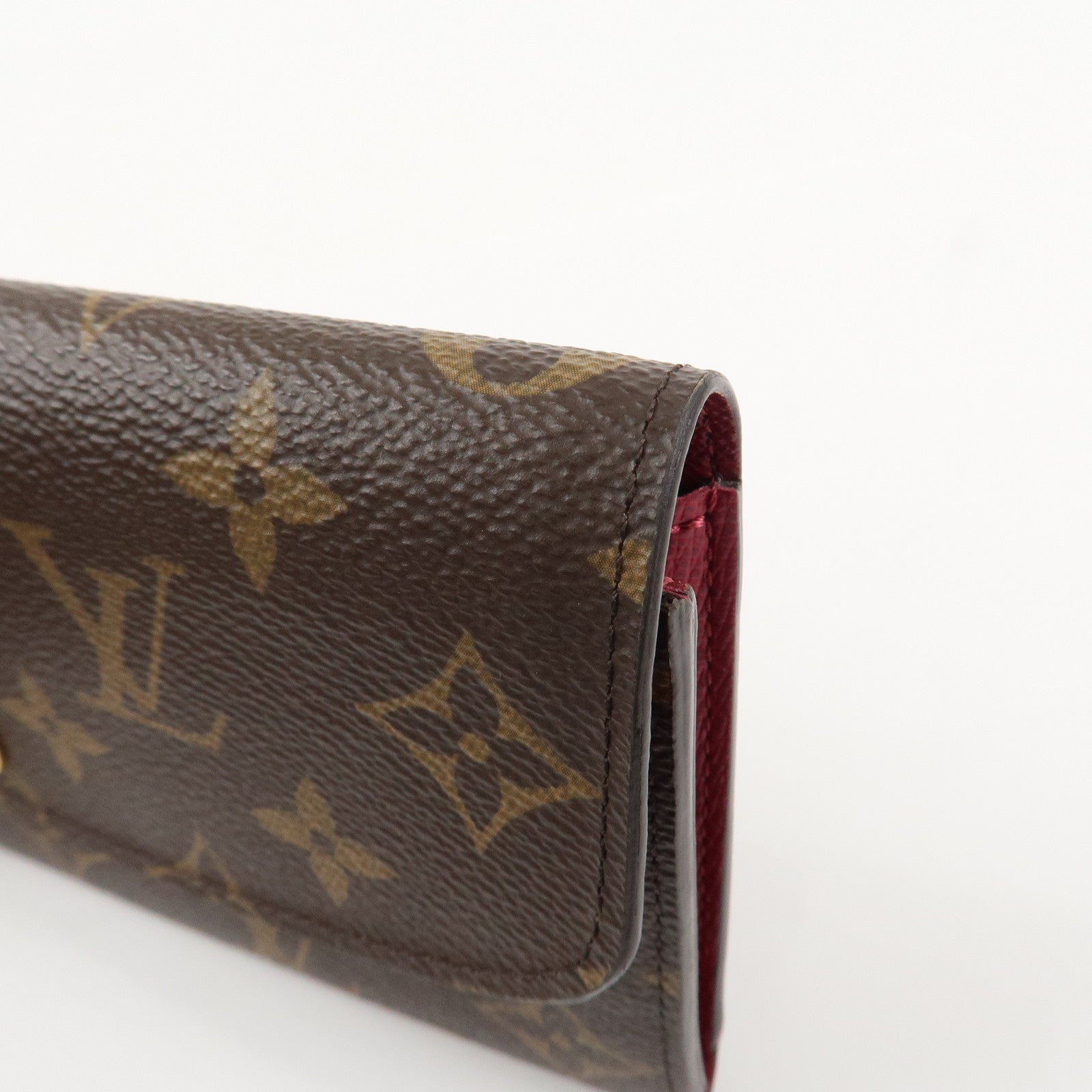 Louis Vuitton Monogram Portefeuille Emily Bi-fold Wallet M60697 Used