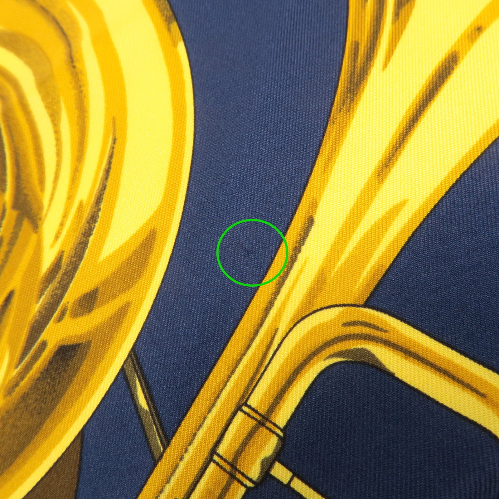 HERMES Carre 90 Silk 100% The Original New Orleans Creole Jazz Used