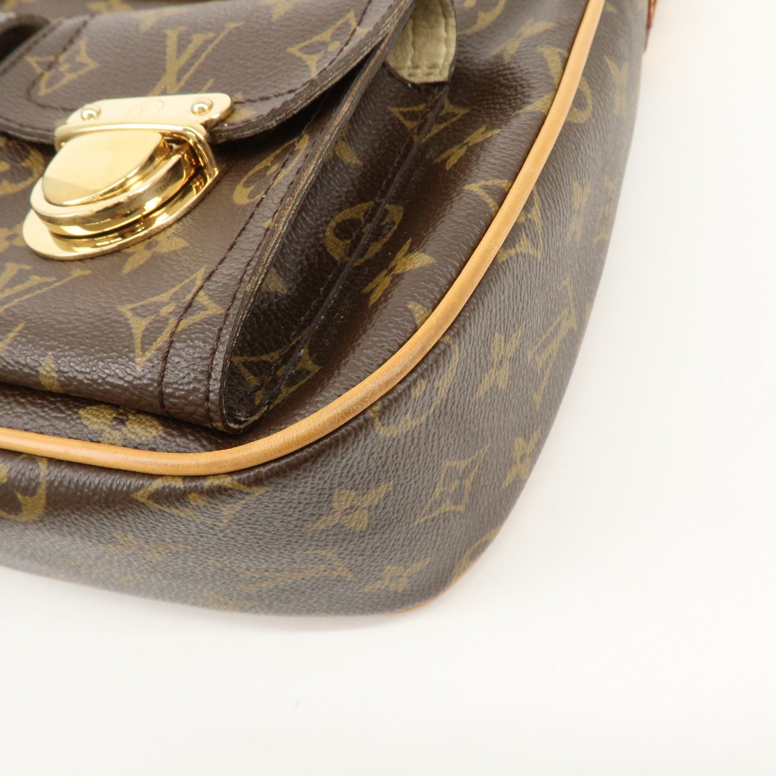 Louis Vuitton Monogram Hudson GM Shoulder Bag Hand Bag M40045 Used