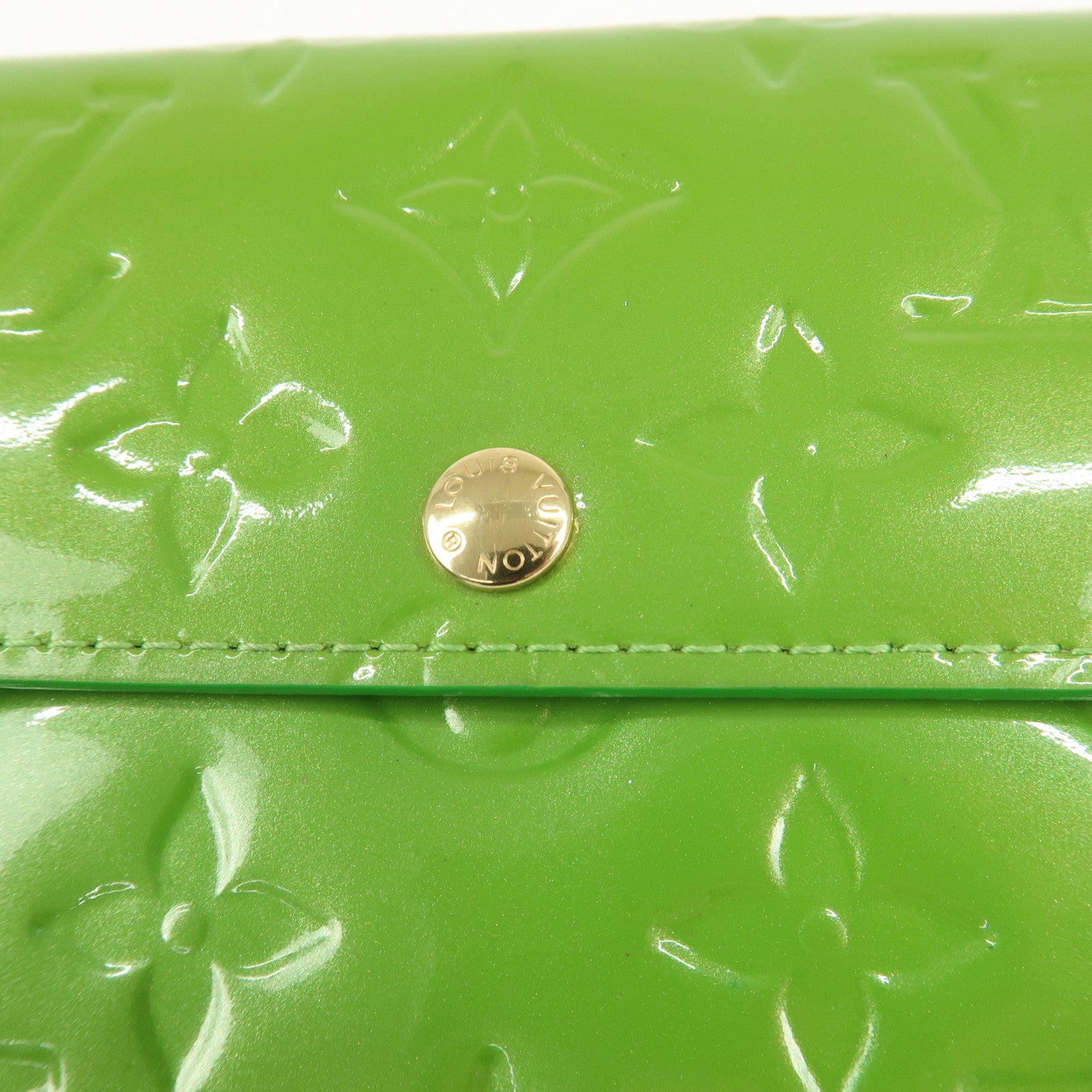 Louis Vuitton Monogram Vernis Portefeuille Sarah Tonic M93635 Used