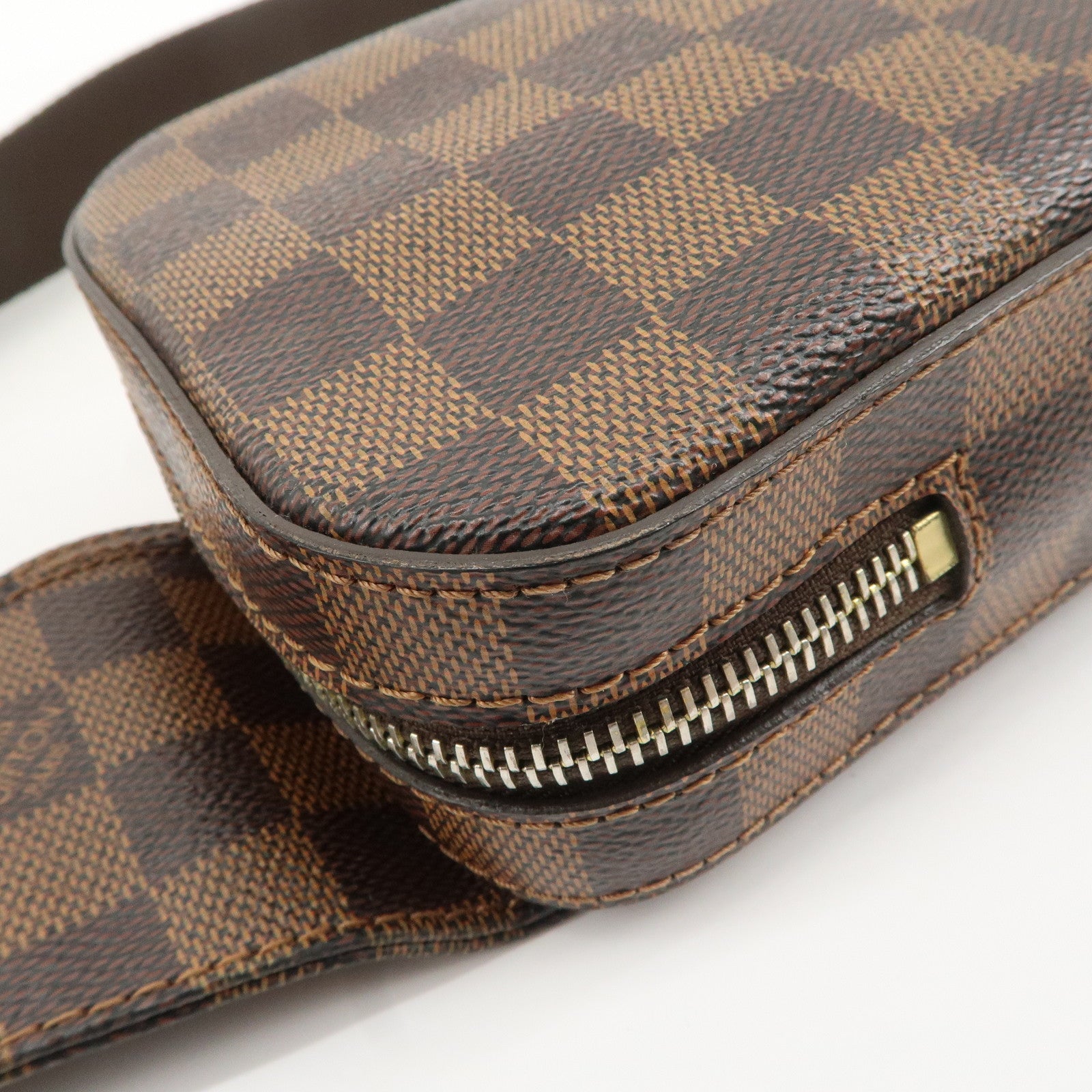 Louis Vuitton Damier Geronimos Body Bag Waist Bag Brown N51944 Used