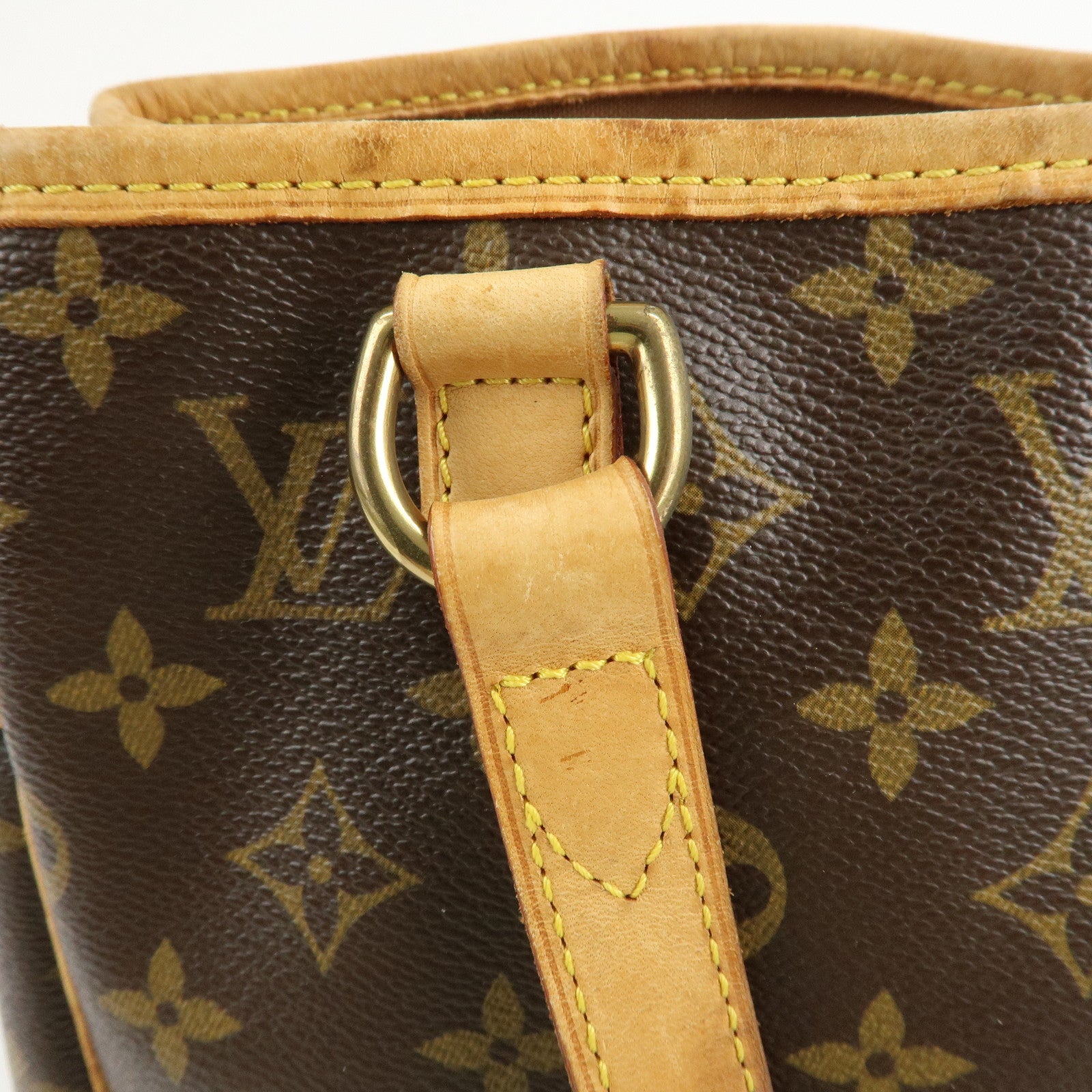 Louis Vuitton Monogram Batignolles Tote Bag Hand Bag M51156 Used