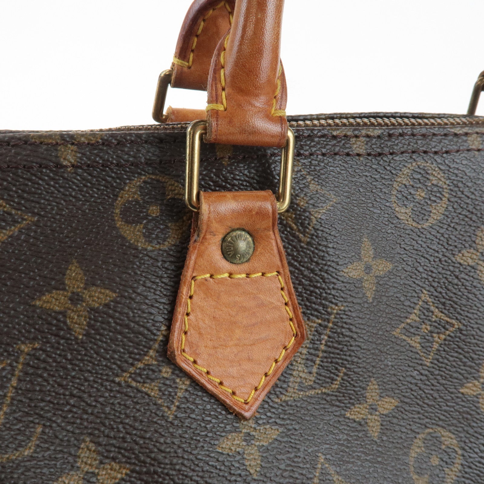 Louis Vuitton Monogram Speedy 30 Hand Bag Boston Bag M41526 Used