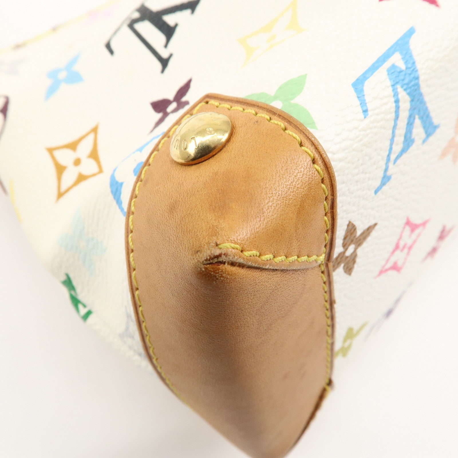 AuthLouis Vuitton Monogram Multicolor Eliza Shoulder Bag Blanc M40098 Used