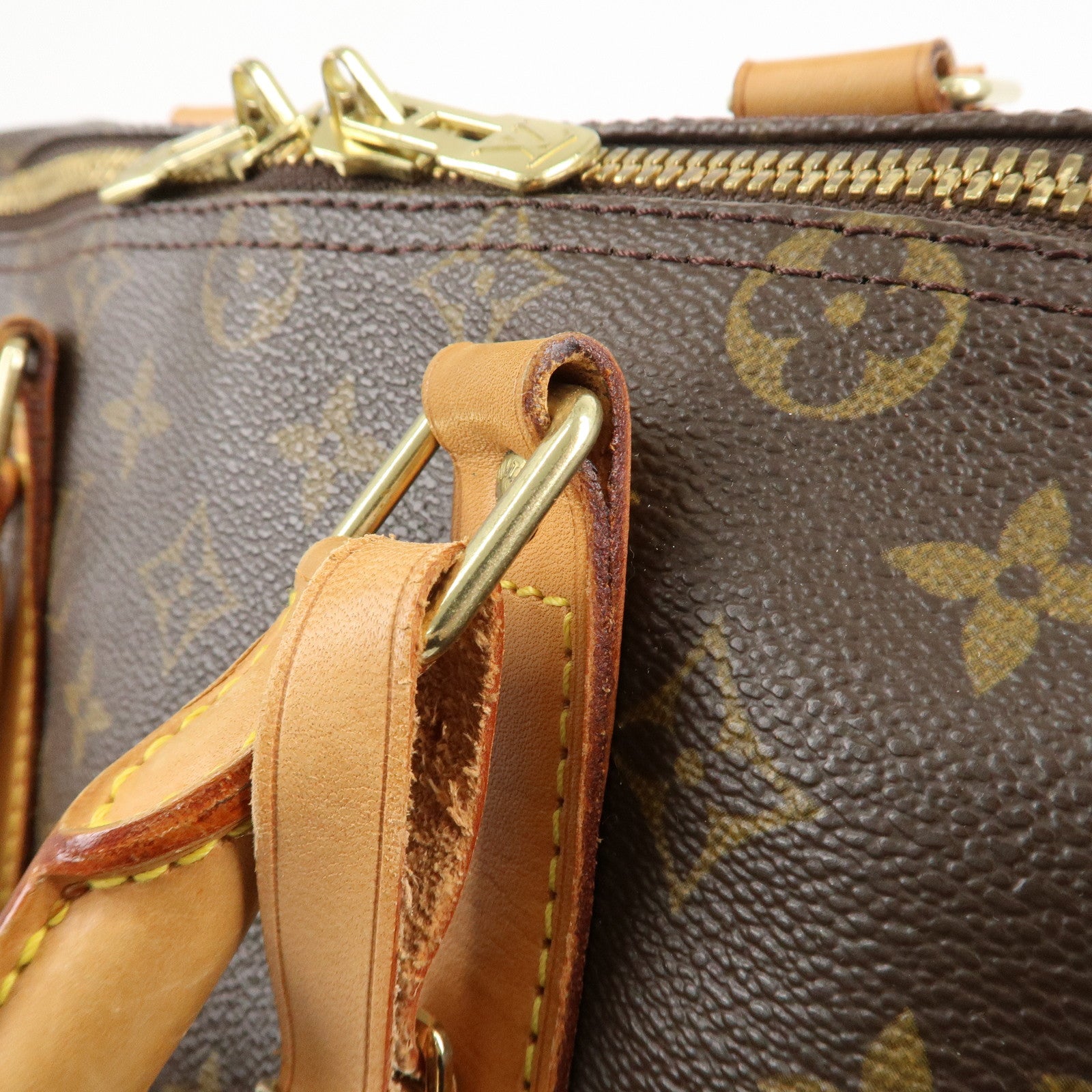 Louis Vuitton Monogram Keep All 45 Boston Bag M41428 Used