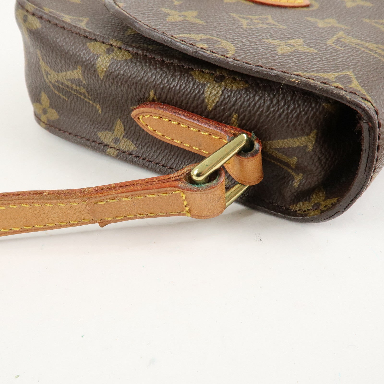 Louis Vuitton Monogram Mini Saint Cloud Shoulder Bag M51244 Used