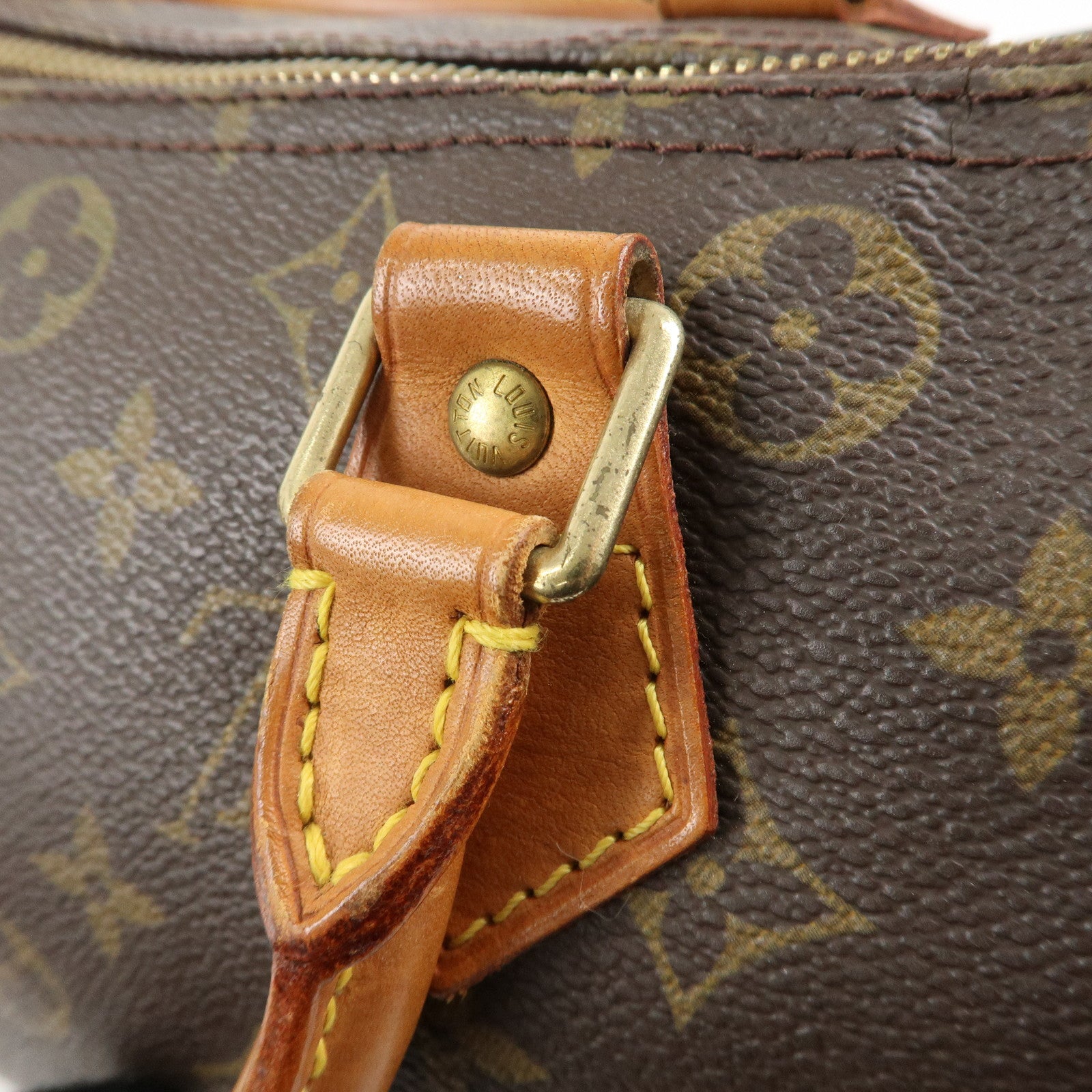 Louis Vuitton Monogram Speedy 30 Hand Bag Boston Bag M41526 Used