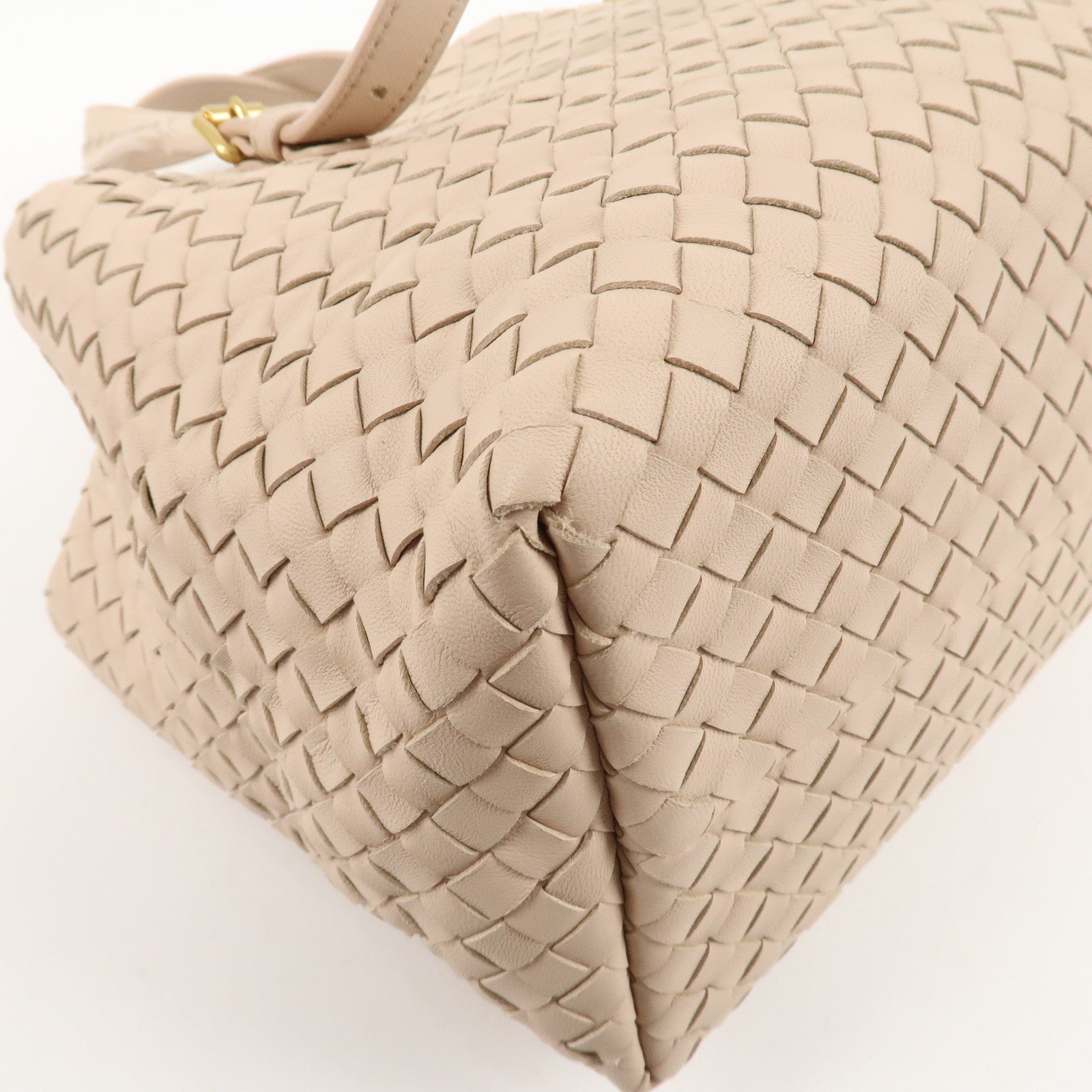 BOTTEGA VENETA Intrecciato Leather Medium Chester Tote Bag 337260 Used