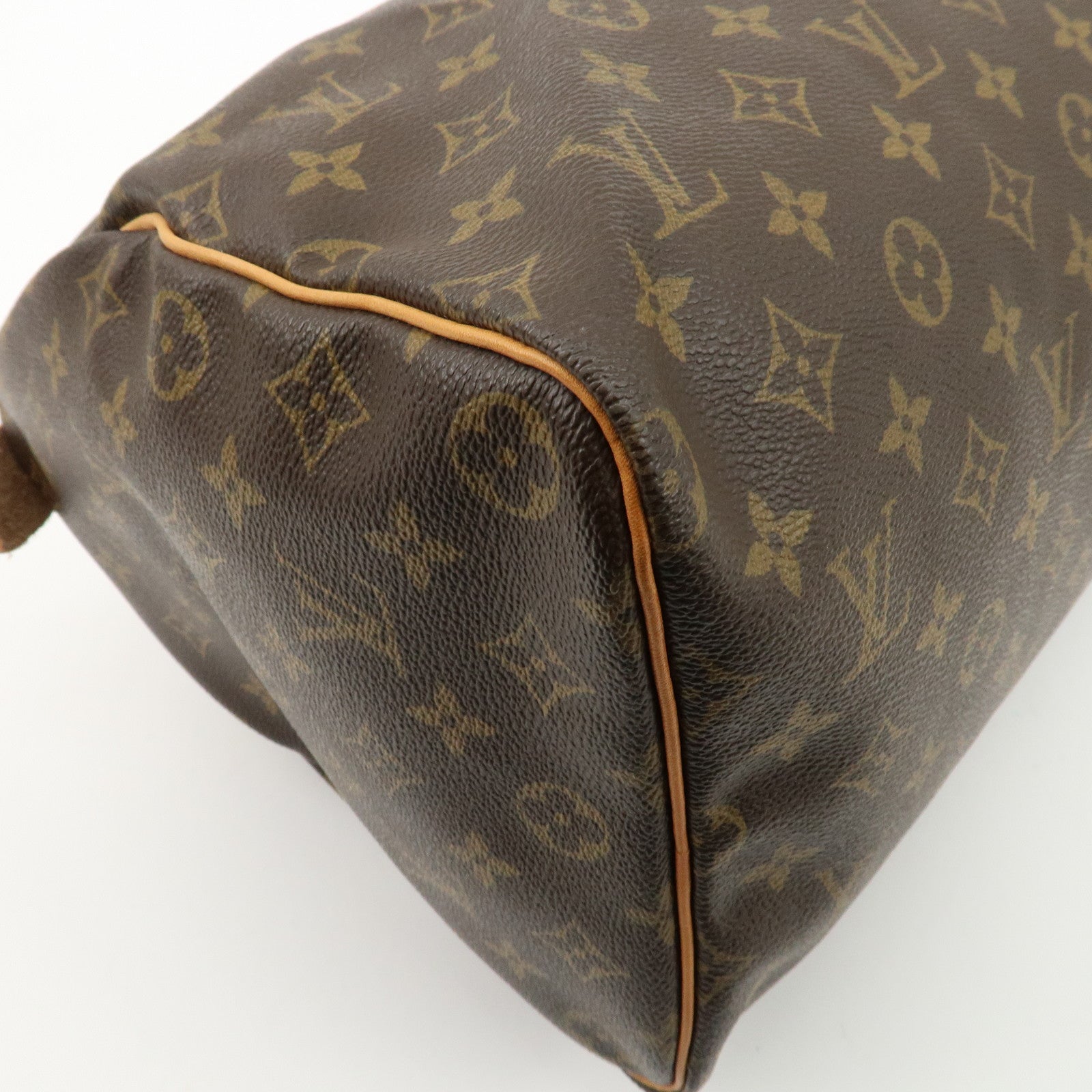 Louis Vuitton Monogram Speedy 40 Hand Bag Boston Bag M41522 Used