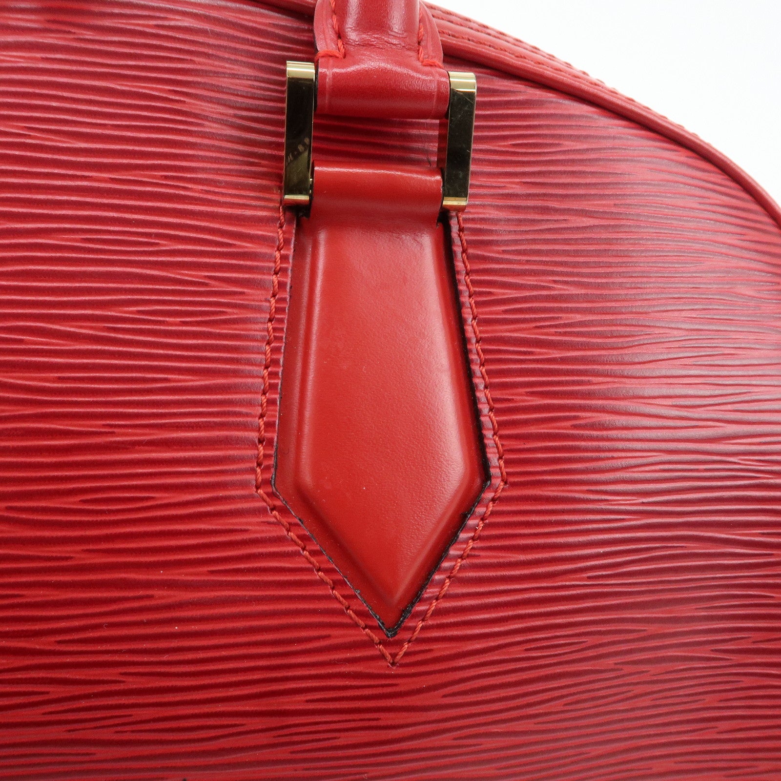Louis Vuitton Epi Jasmine Hand Bag Castilian Red M52087 Used