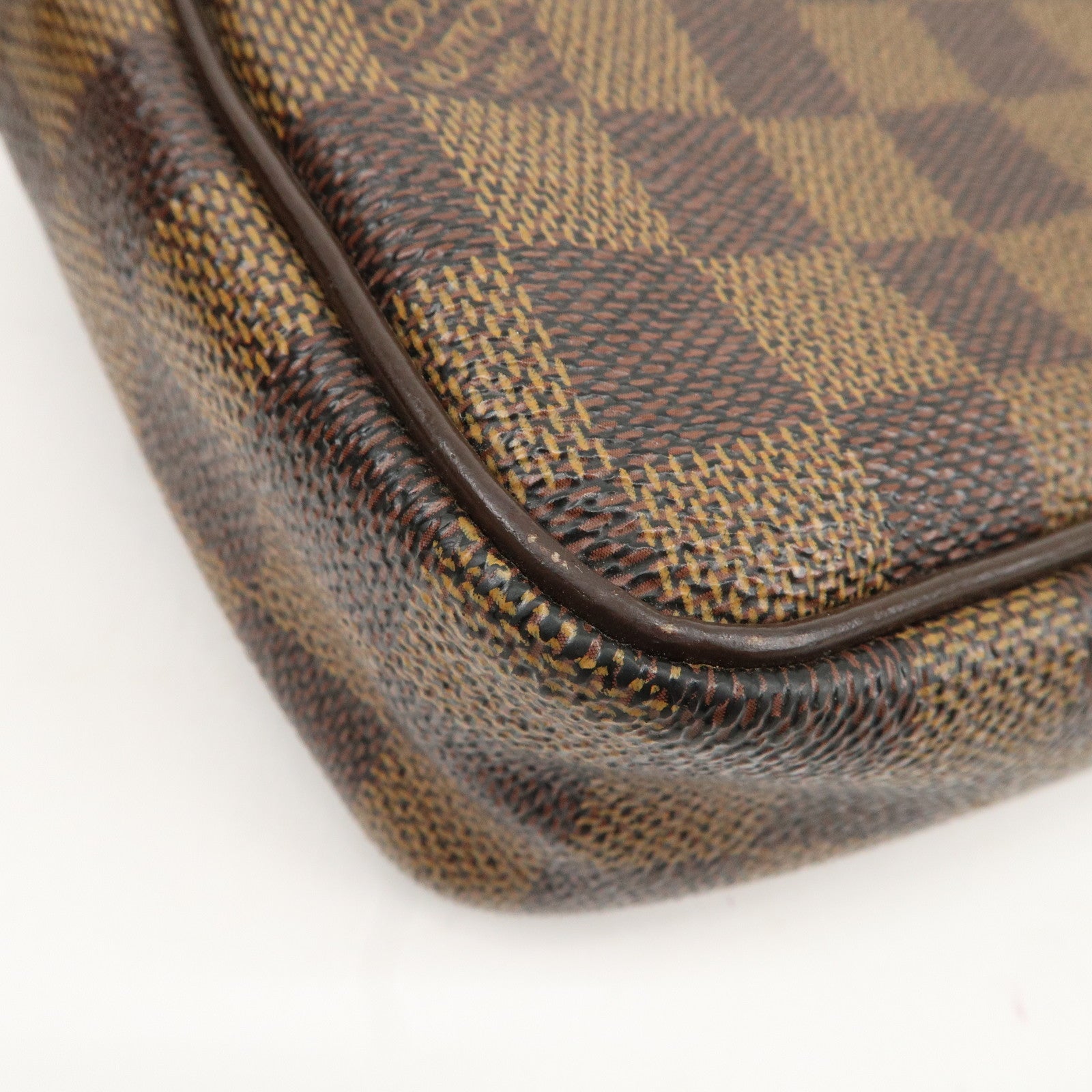 Louis Vuitton Damier Pochette Billets Macao Clutch Bag N61739 Used