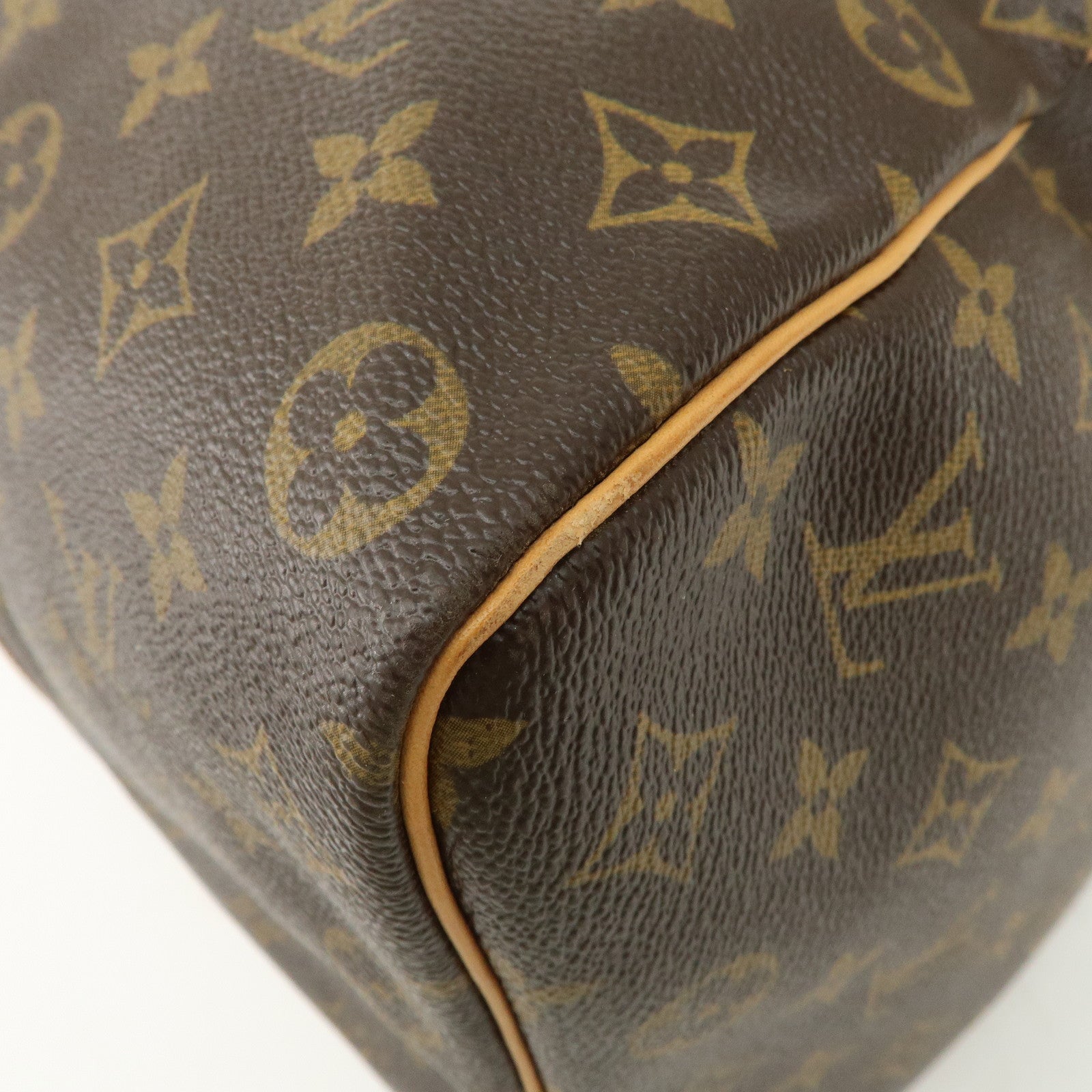 Louis Vuitton Monogram Keep All 50 Boston Bag Brown M41426 Used