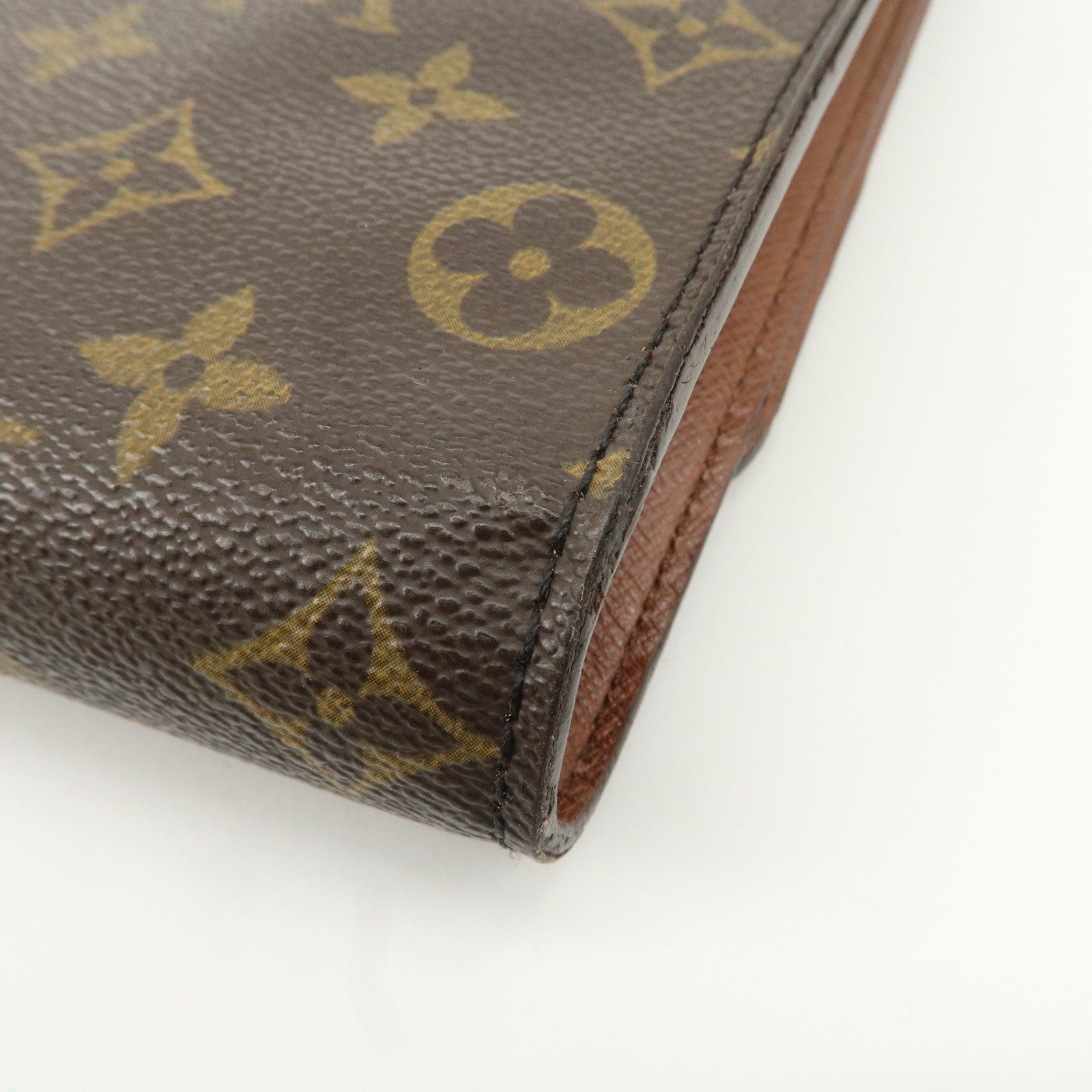 Louis Vuitton Monogram Bordeaux Shoulder Bag Hand Bag M51798 Used